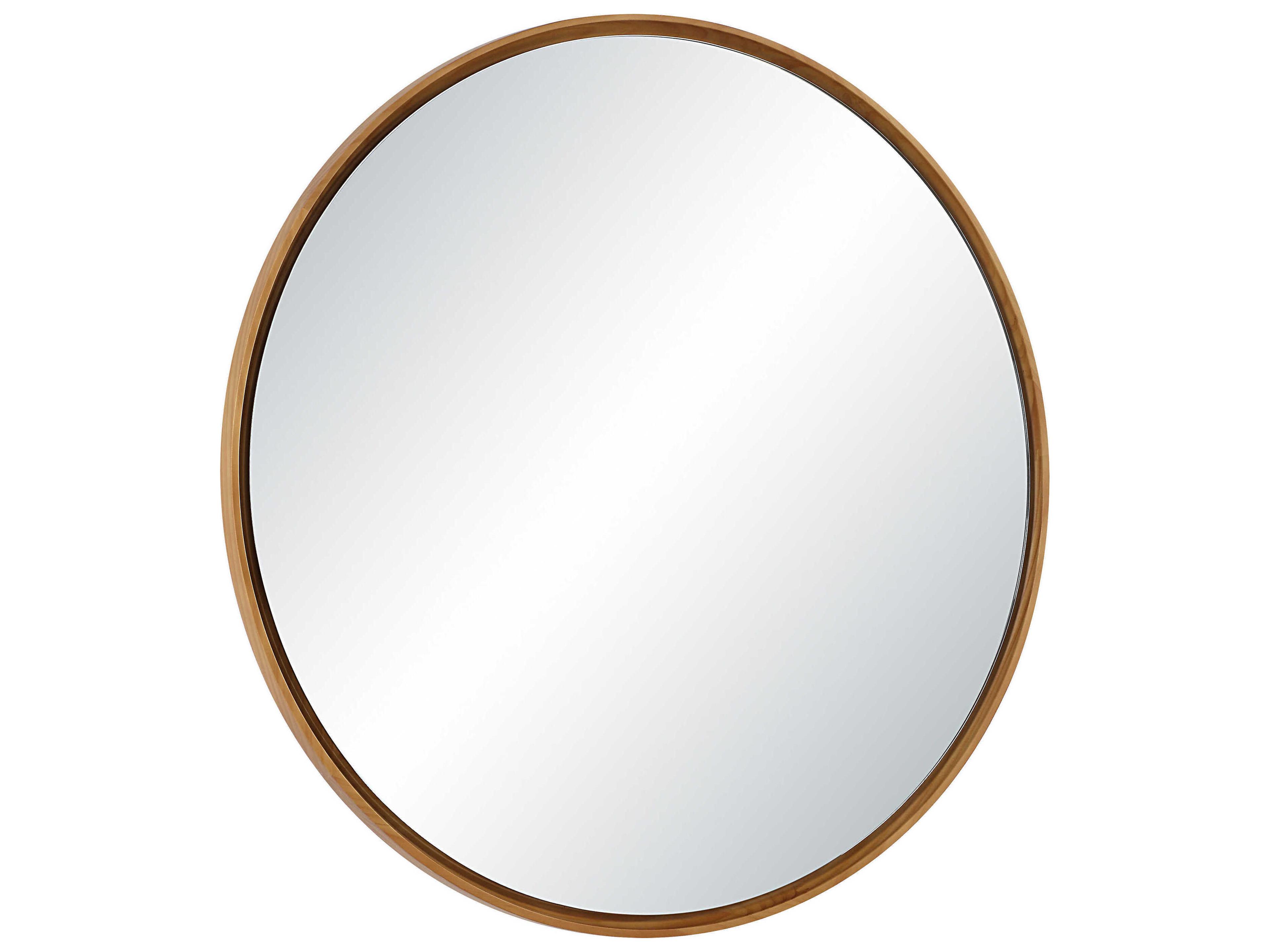 Renwil Canna Natural Round Wall Mirror