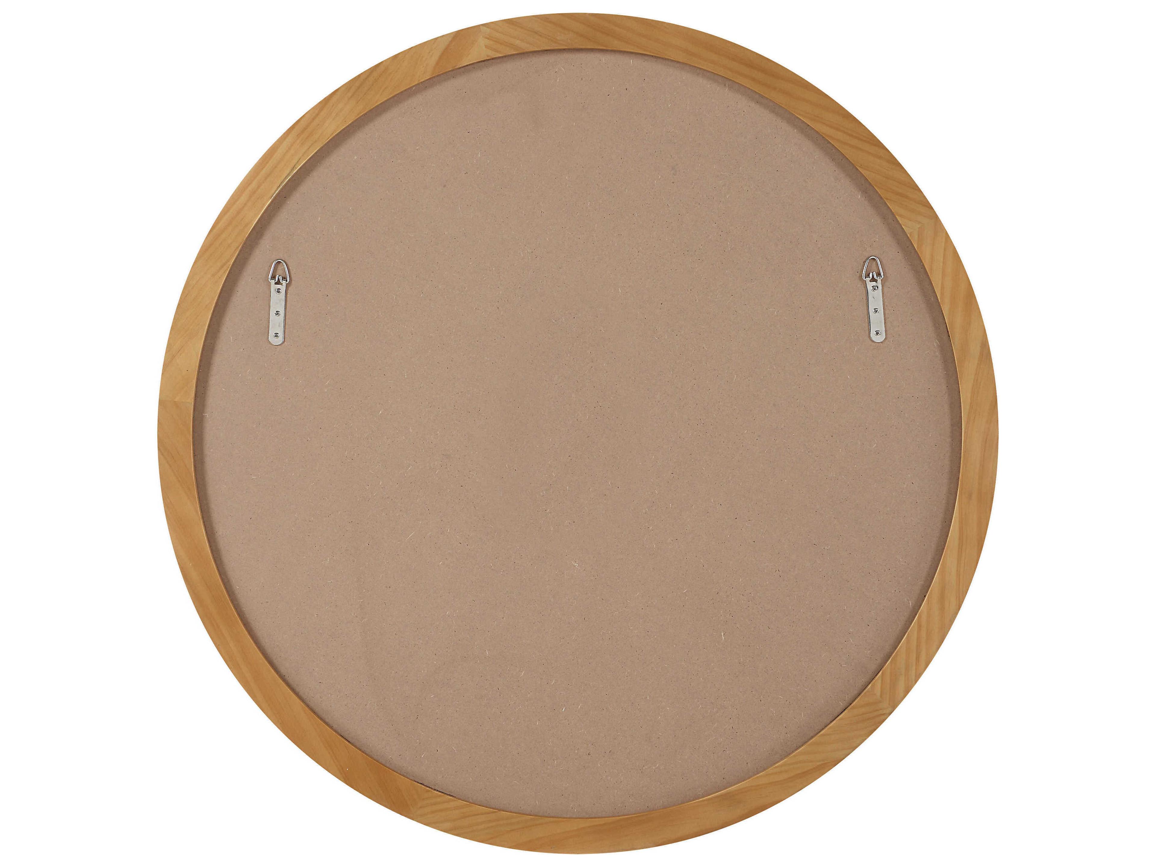 Renwil Canna Natural Round Wall Mirror
