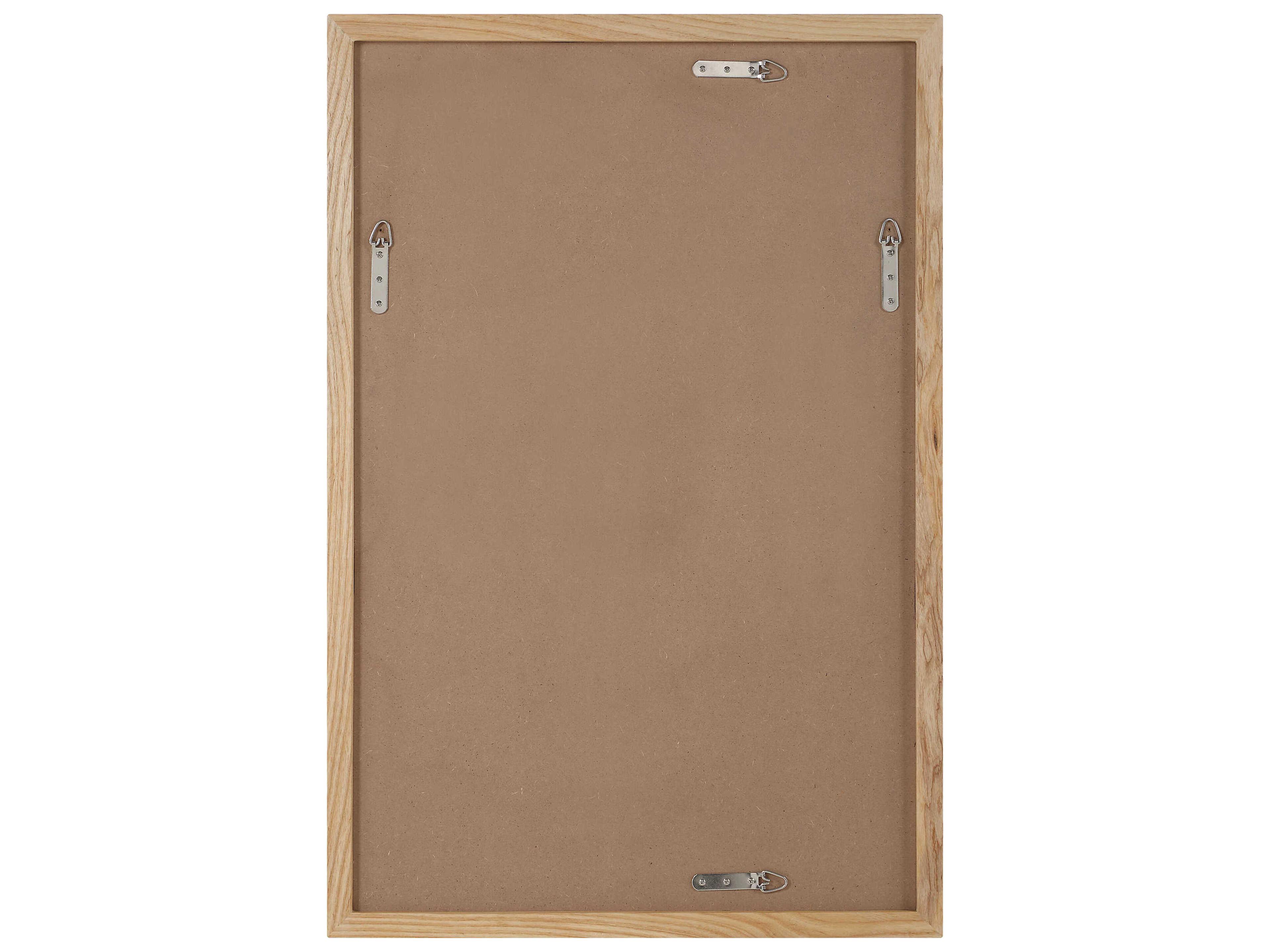 Renwil Greyson Natural Rectangular Wall Mirror