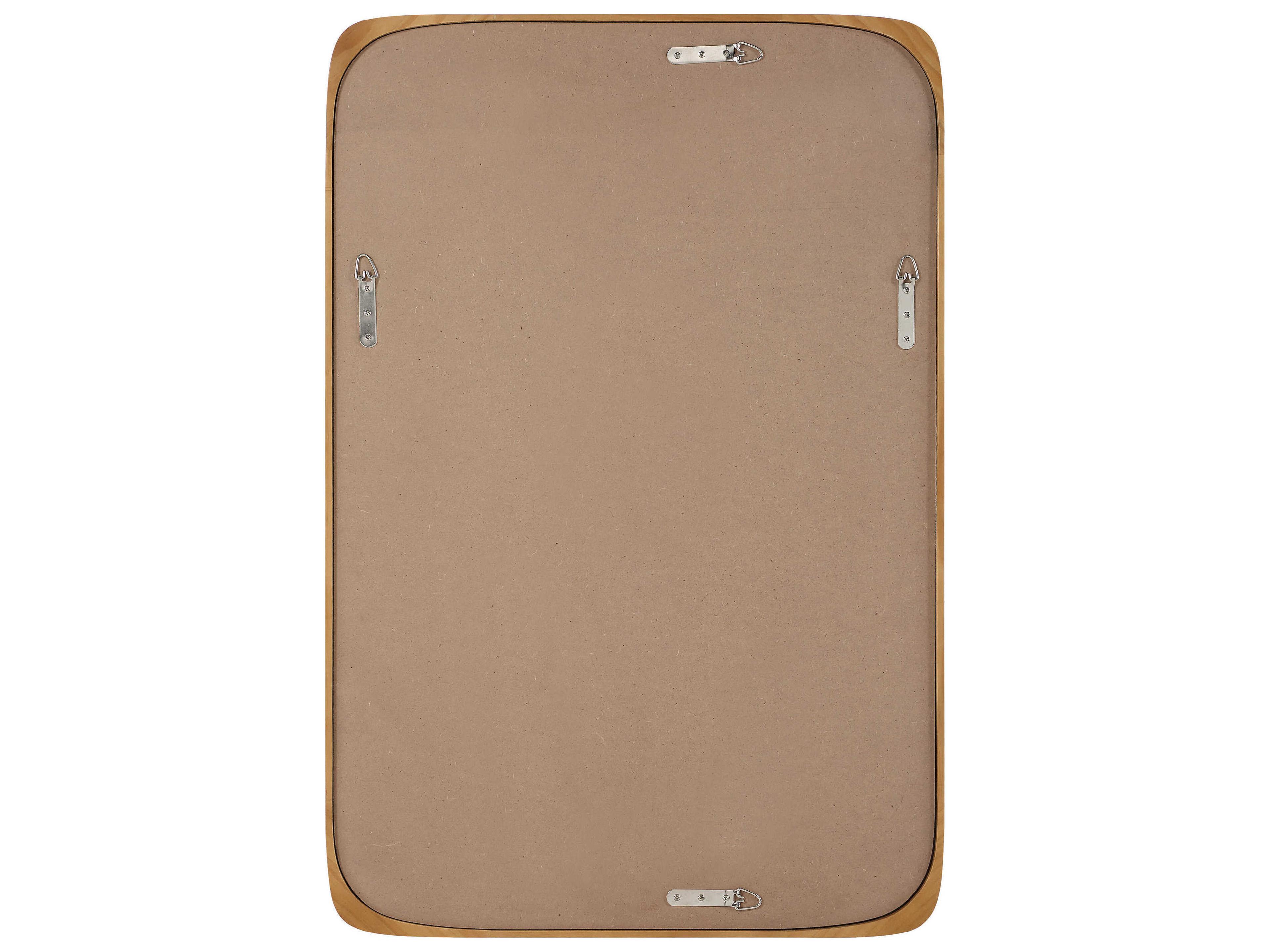 Renwil Scisto Natural Rectangular Wall Mirror