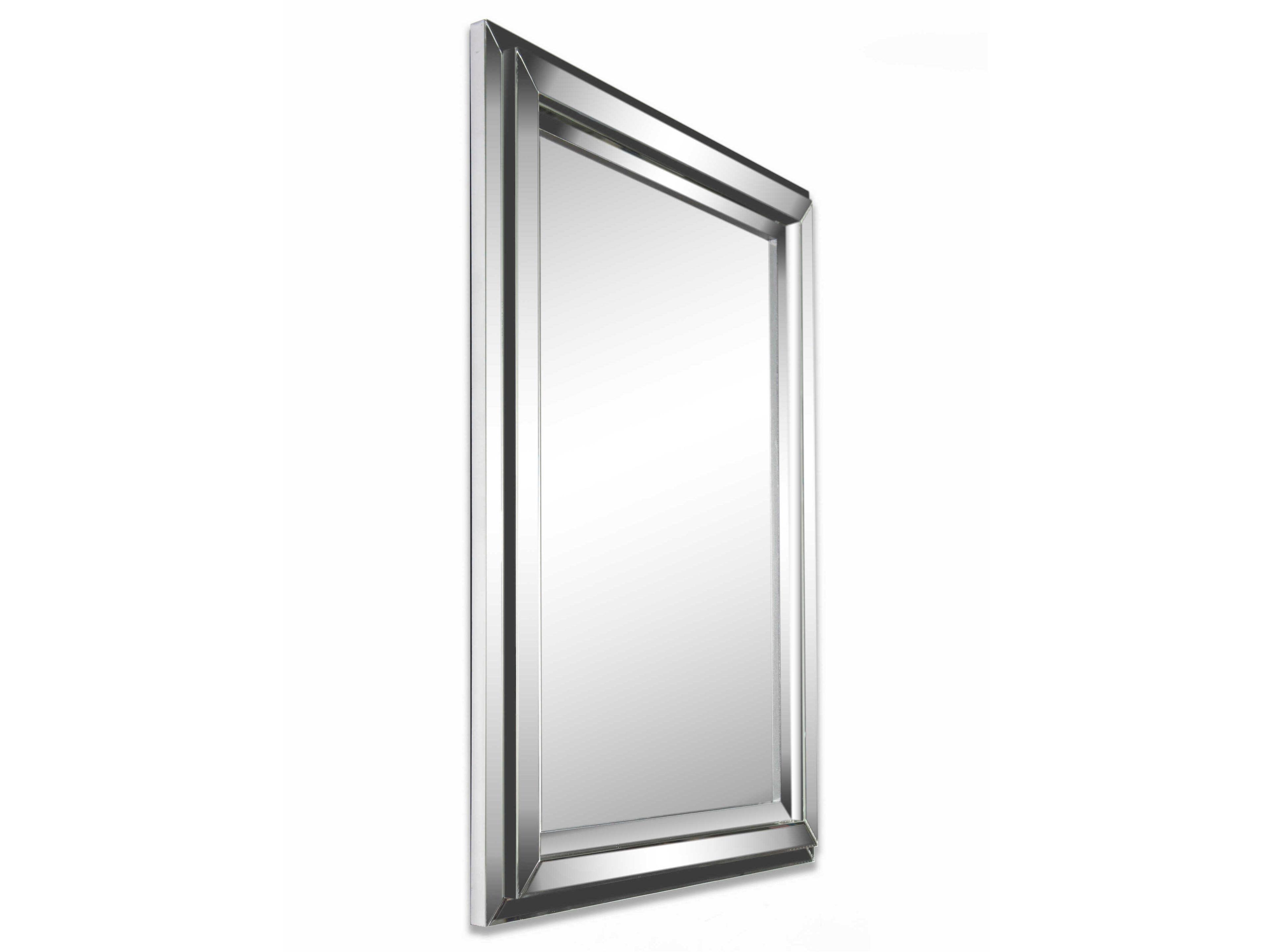 Renwil Bryse Clear Rectangular Wall Mirror