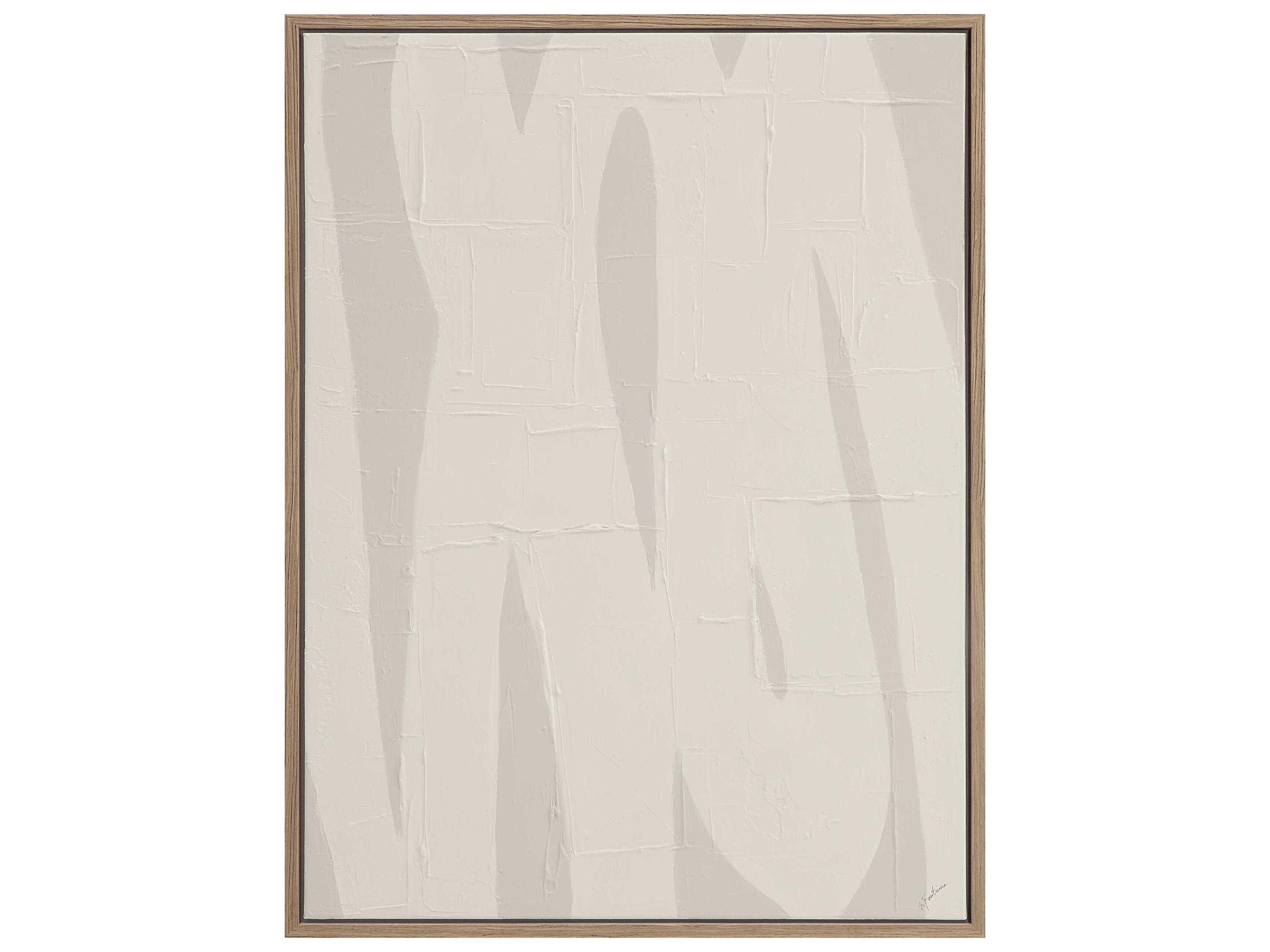 Allegra Canvas Art with Wood Frame