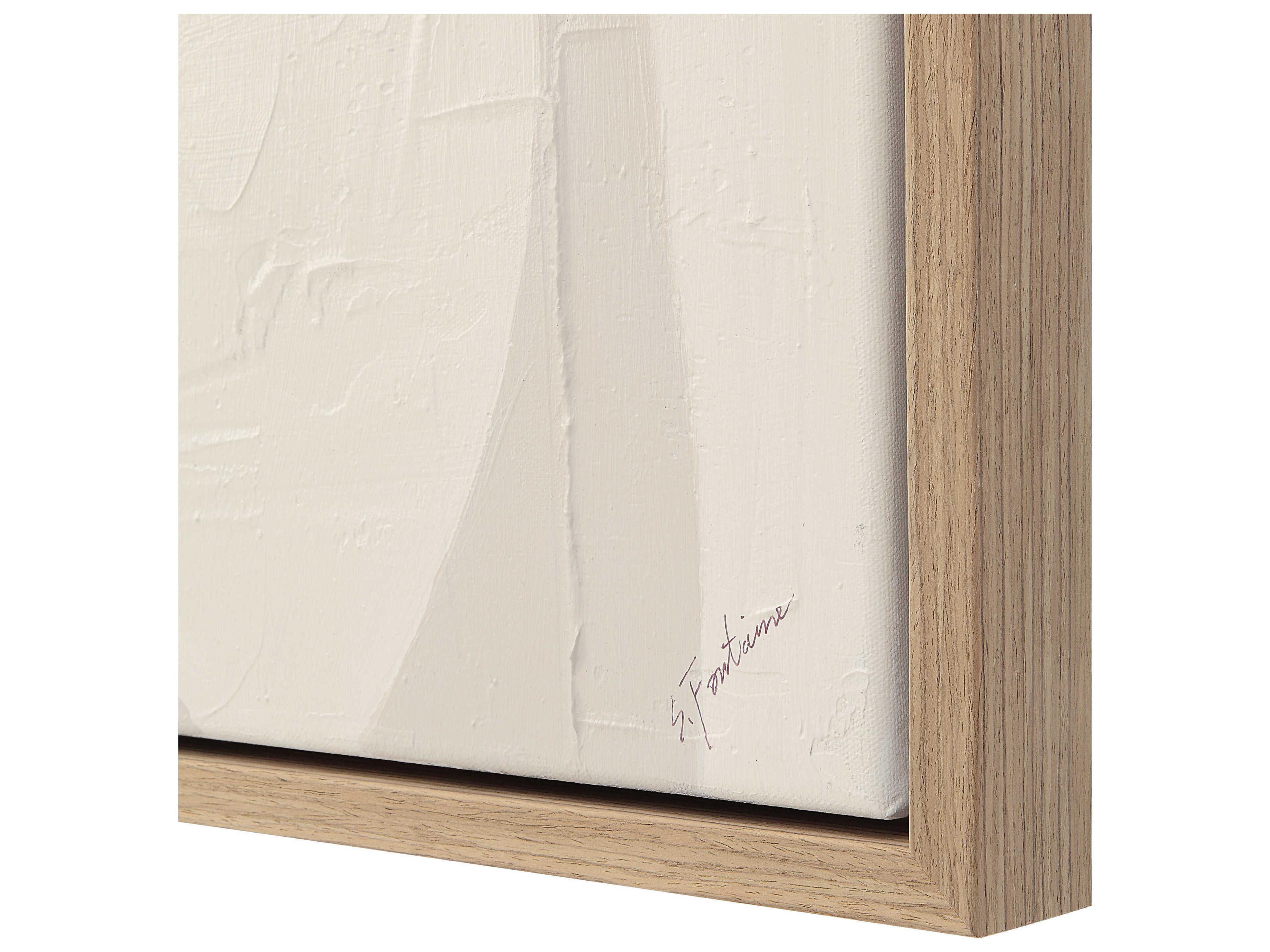 Renwil Allegra Canvas Art with Wood Frame