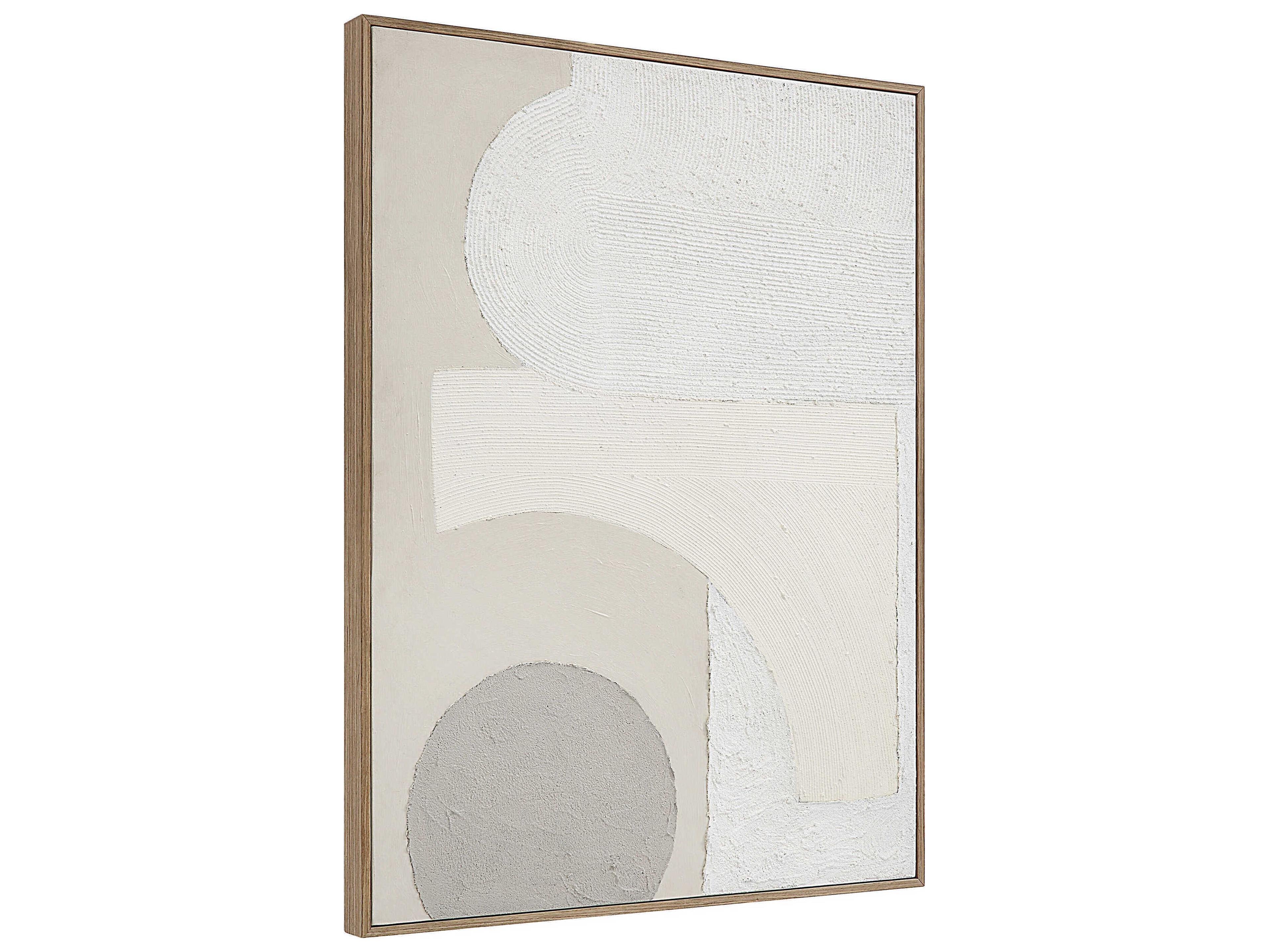 Renwil Canberra Canvas Art with Wood Frame
