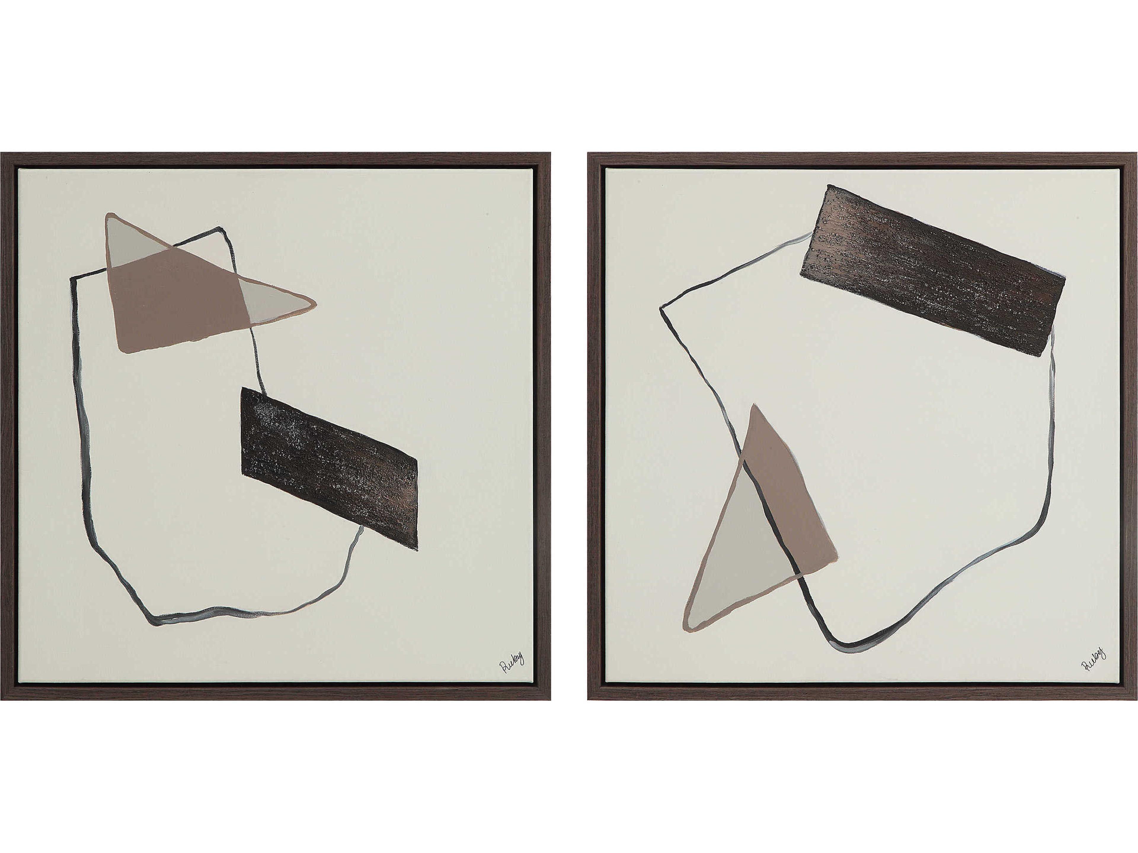 Lacadie Canvas Art with Wood Frame