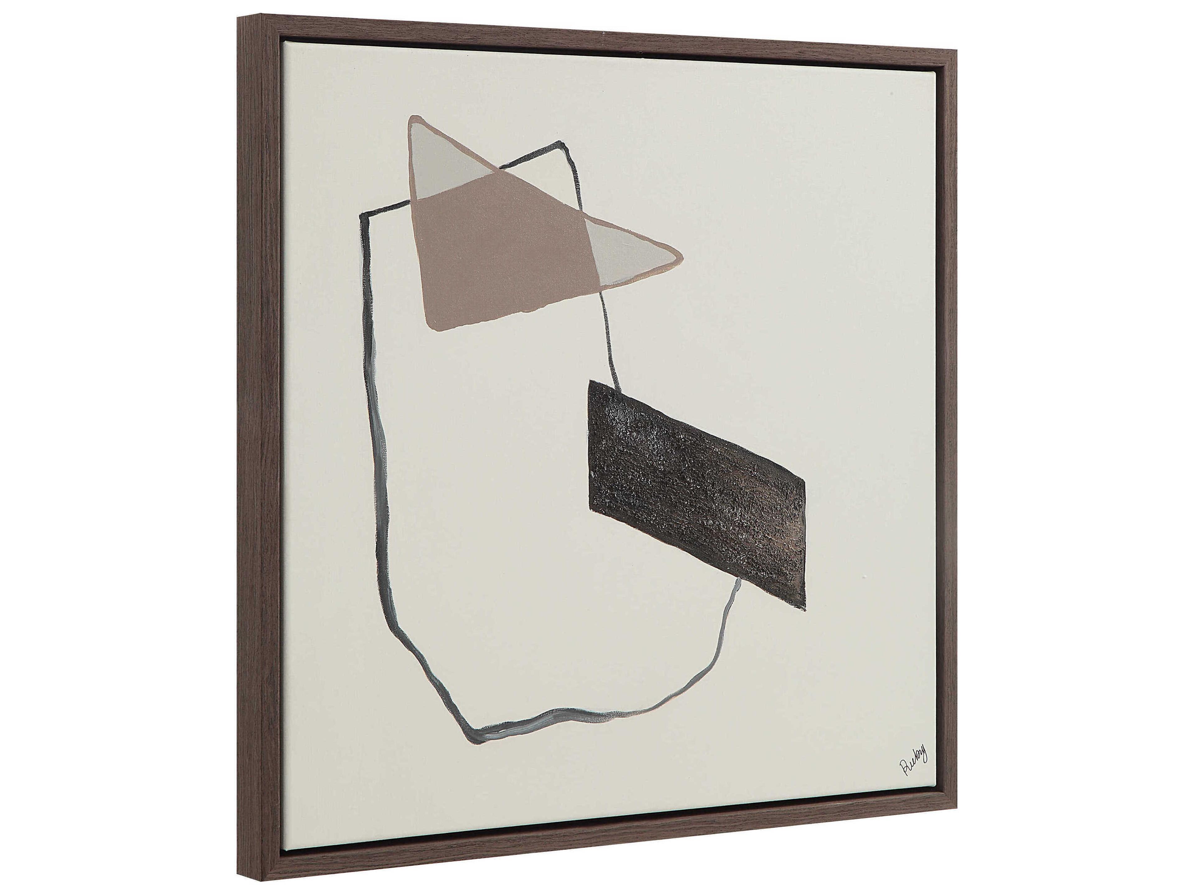 Renwil Lacadie Canvas Art with Wood Frame