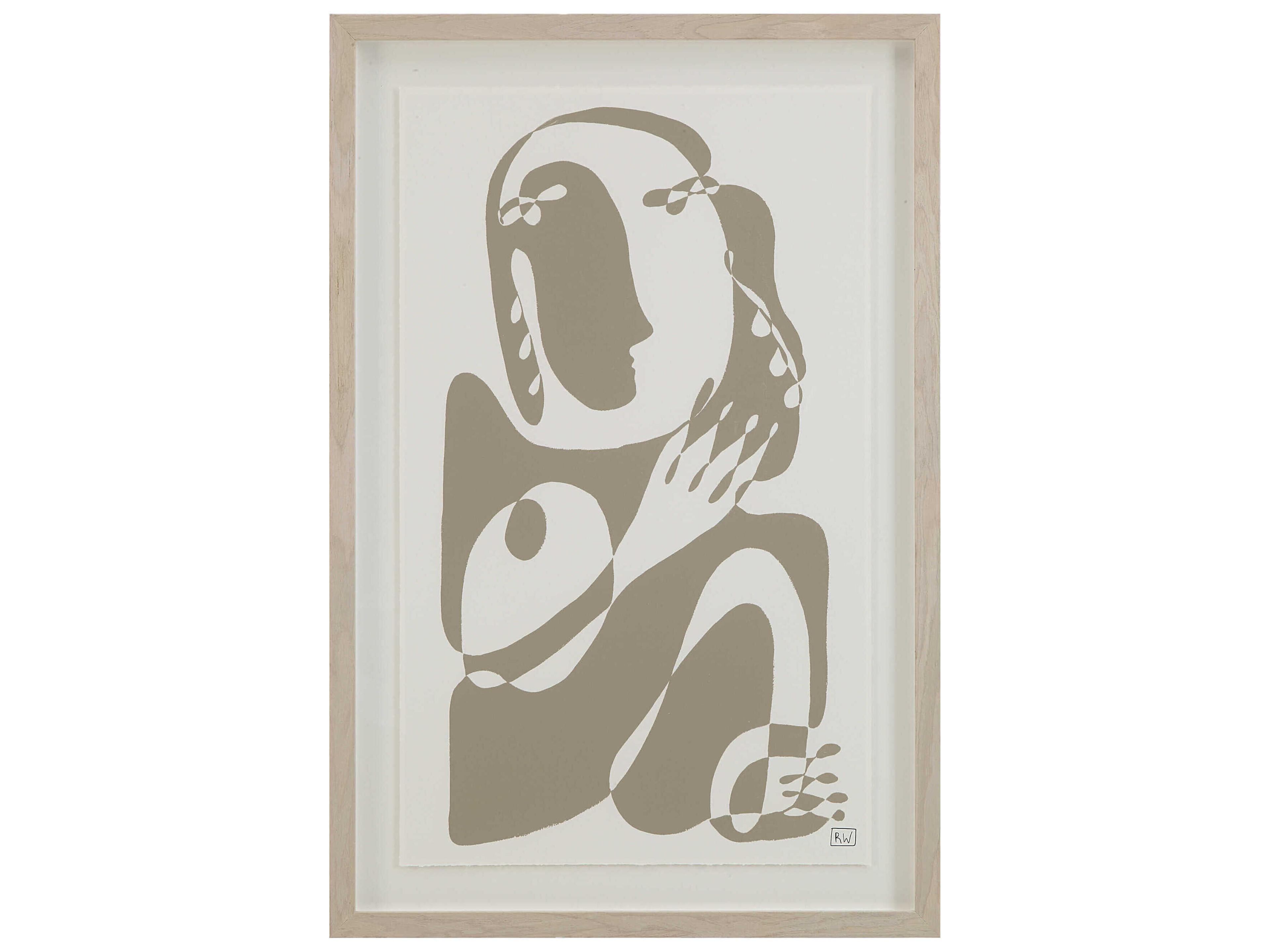 Renwil Cybel Wall Art with Wood Frame