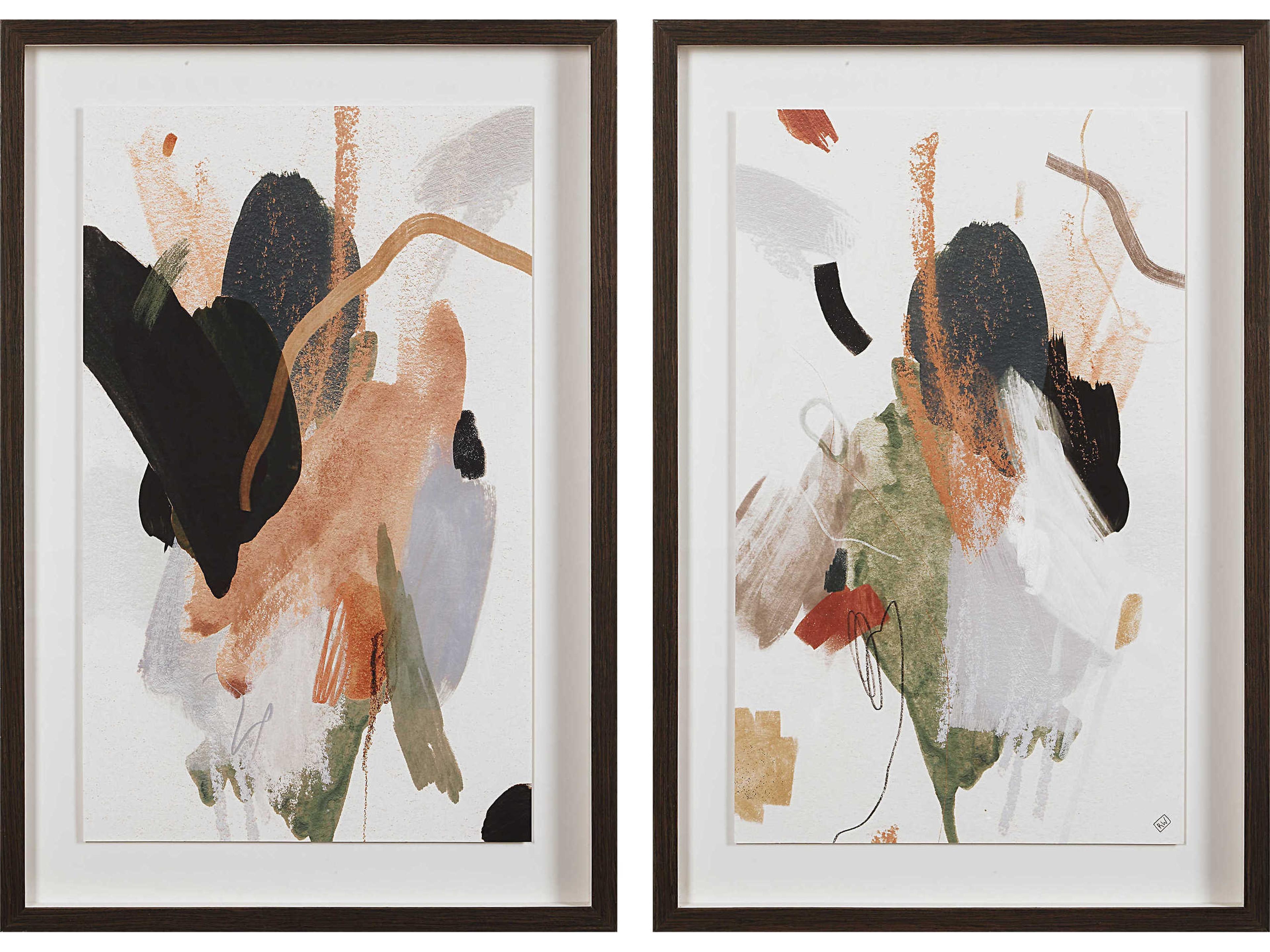 Splendid Abstract Wall Art Set of 2