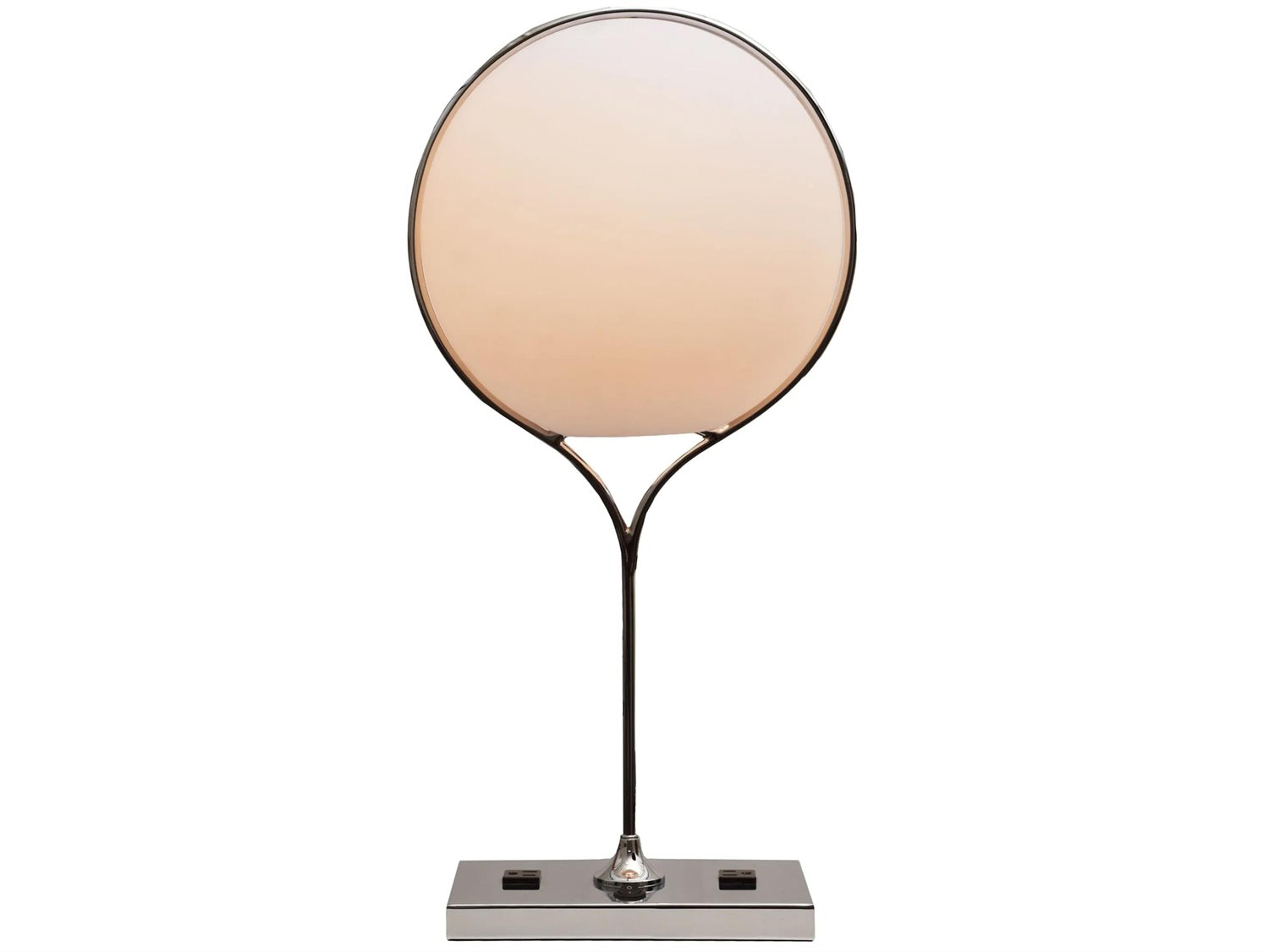 Renwil Globo Plated Polished Chrome Buffet Lamp