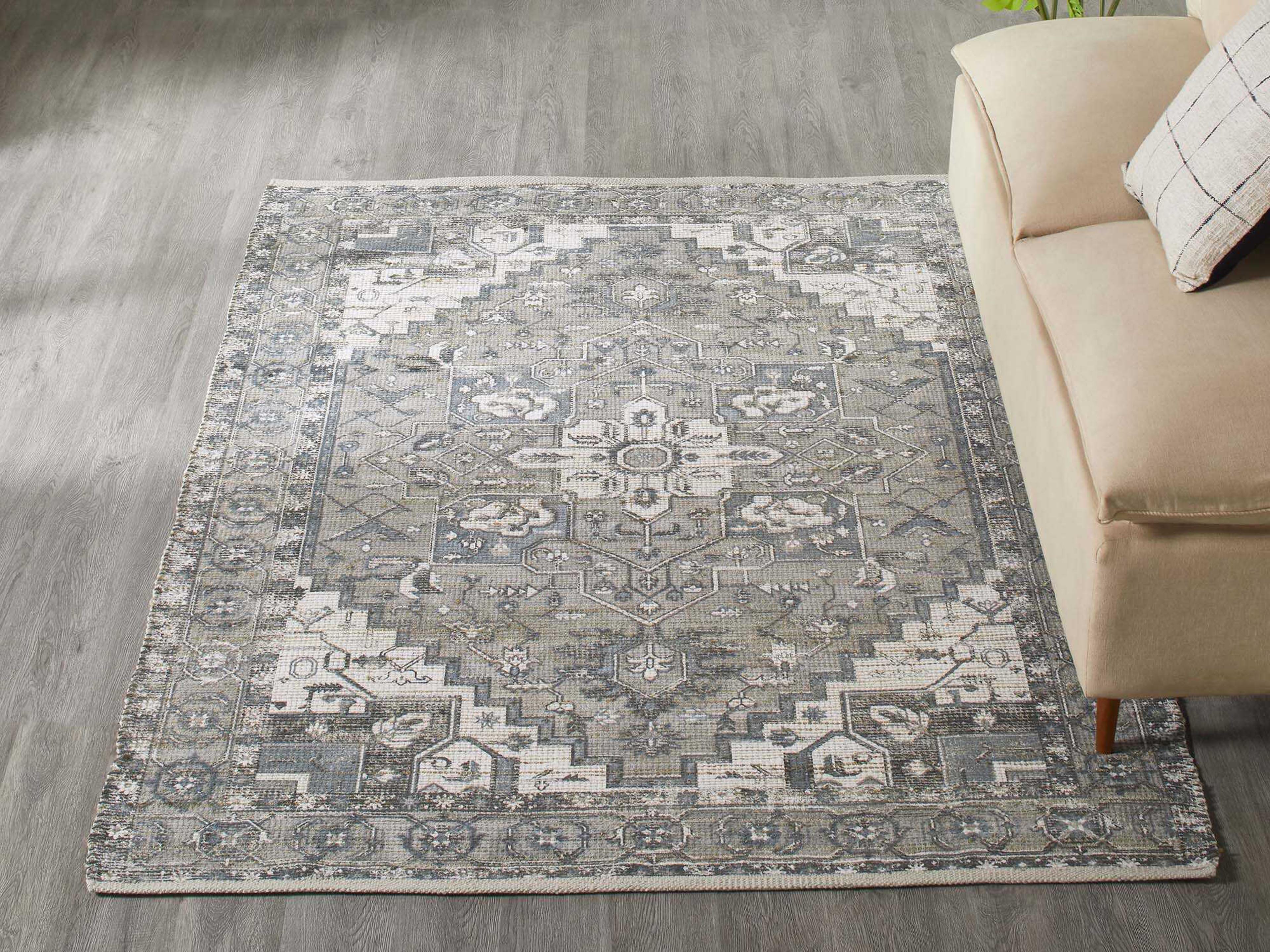 Renwil Pongola Bordered Area Rug