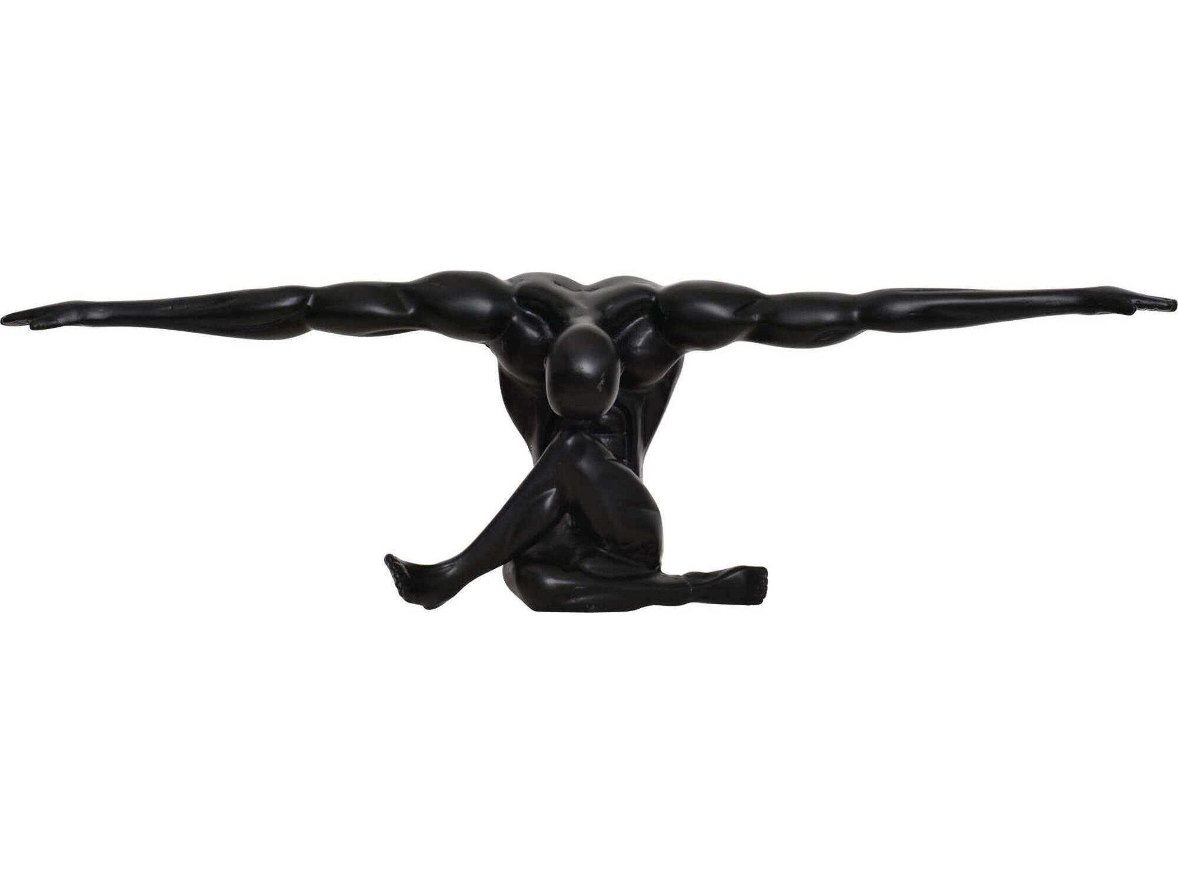 Renwil Mortal Matte Black Statue