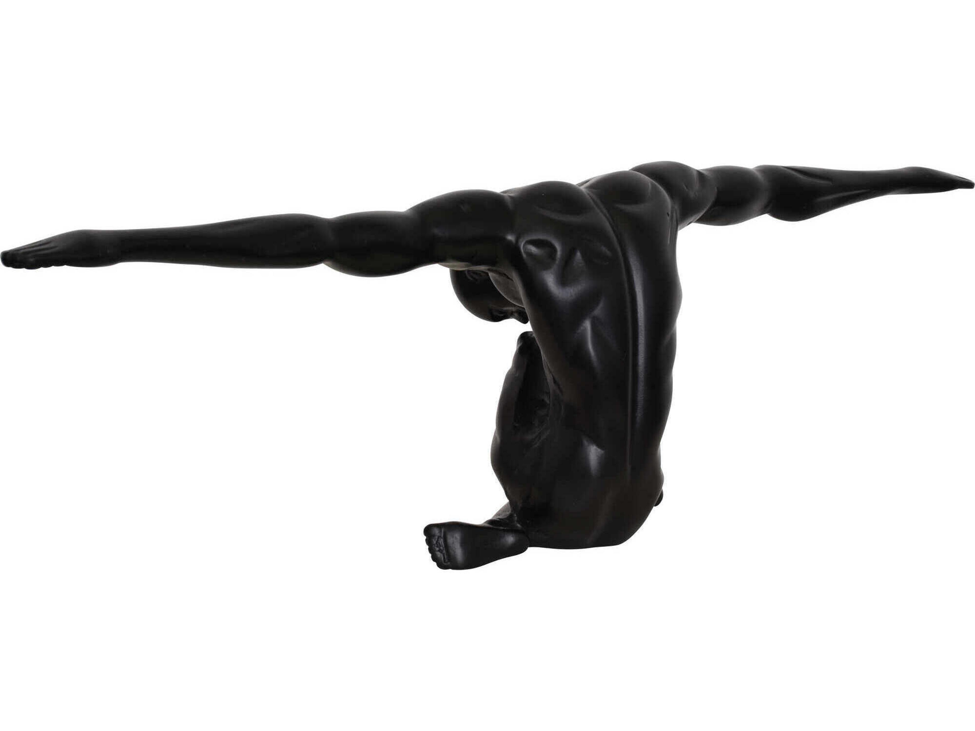 Renwil Mortal Matte Black Statue