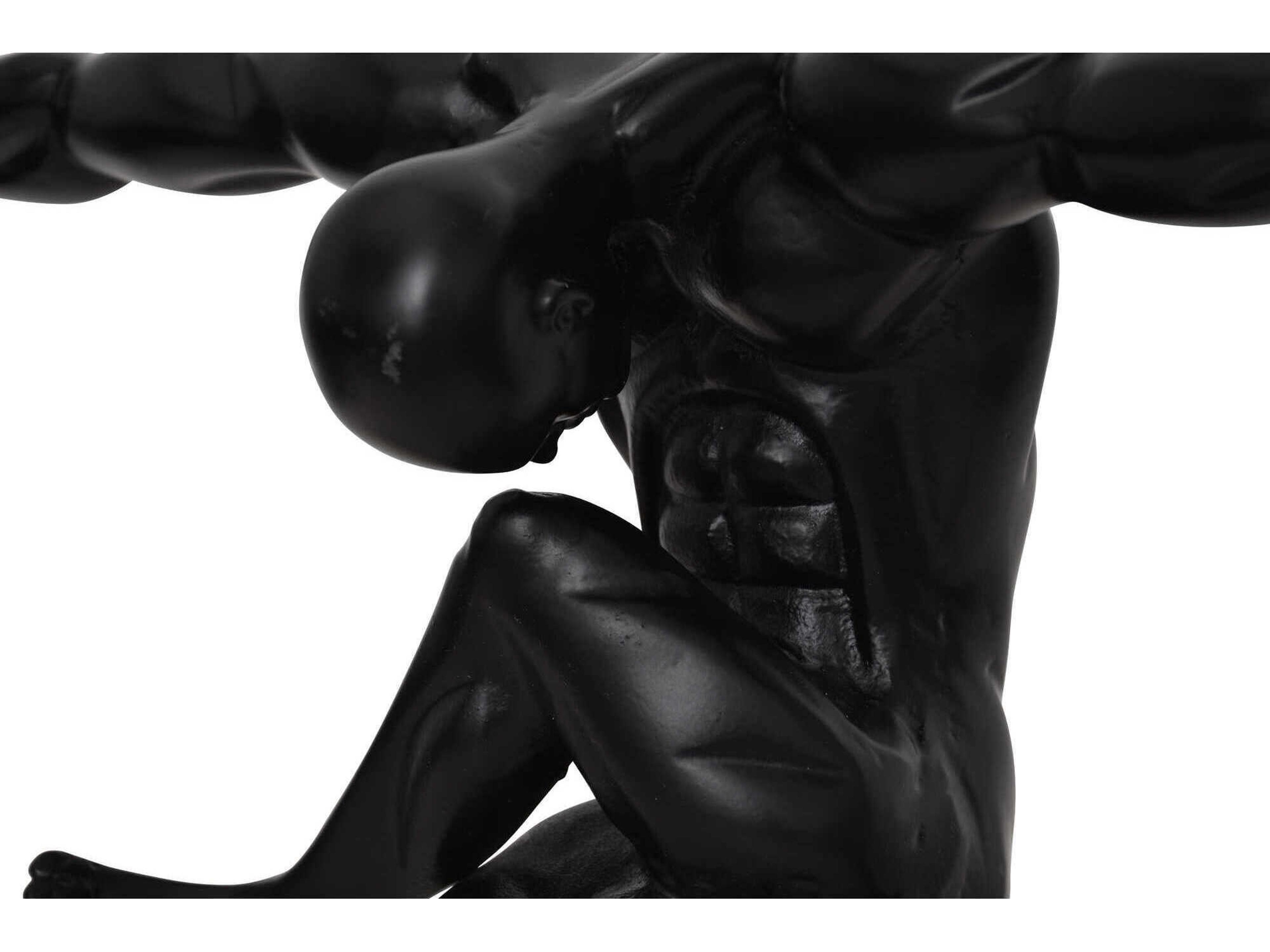 Renwil Mortal Matte Black Statue