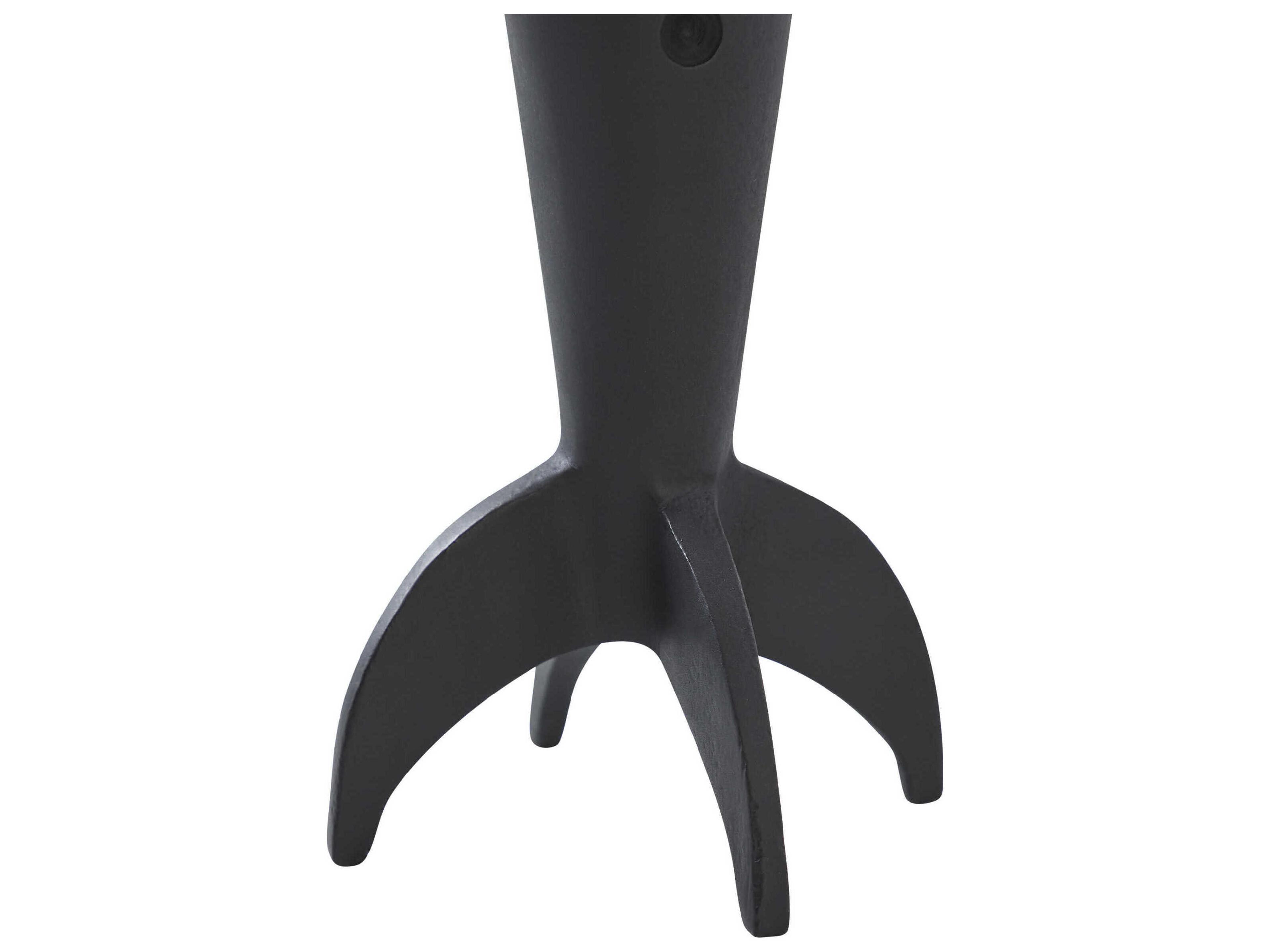 Renwil Rhodes Matte Black Statue