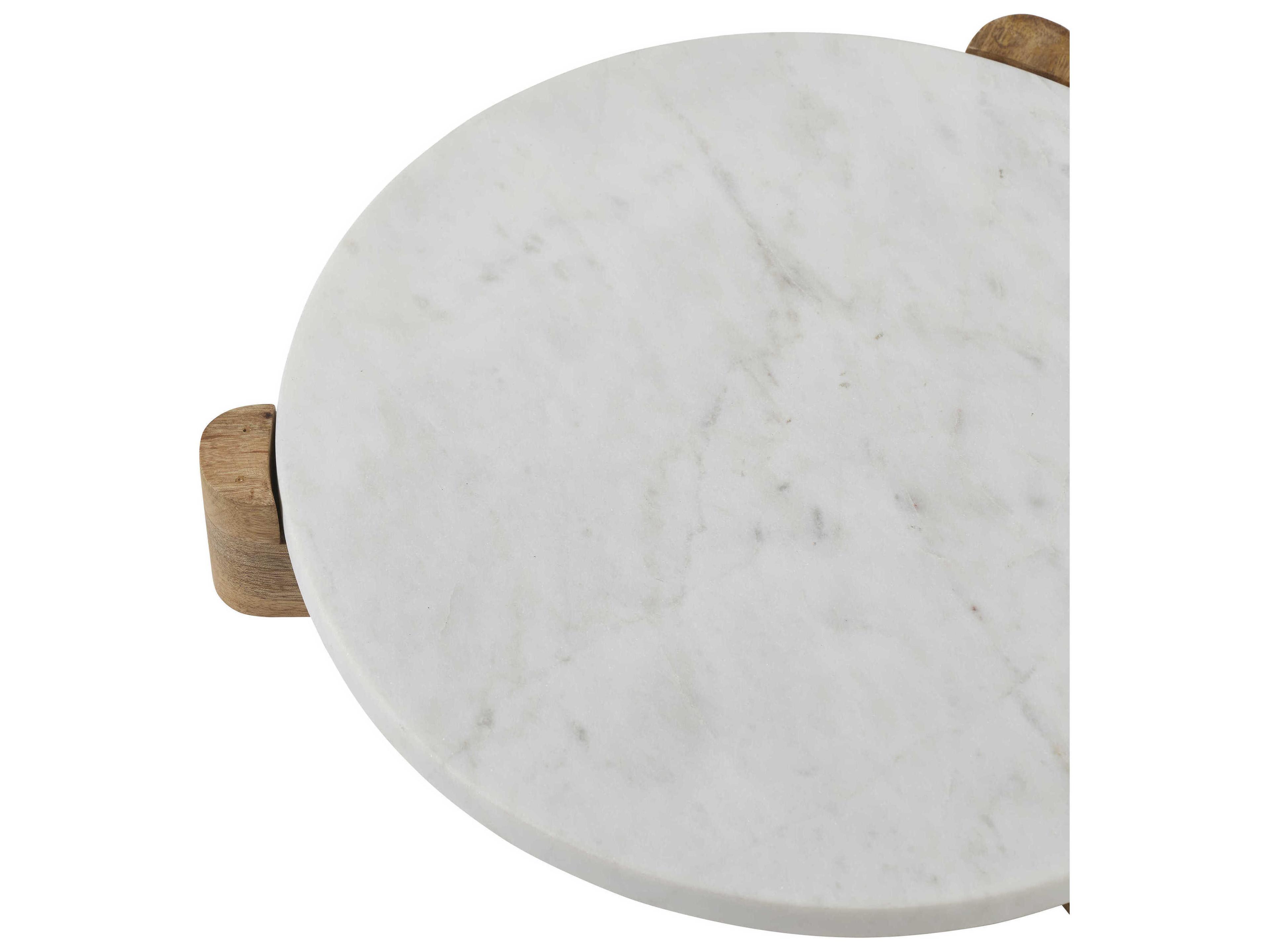 Renwil Lance White Serving Tray