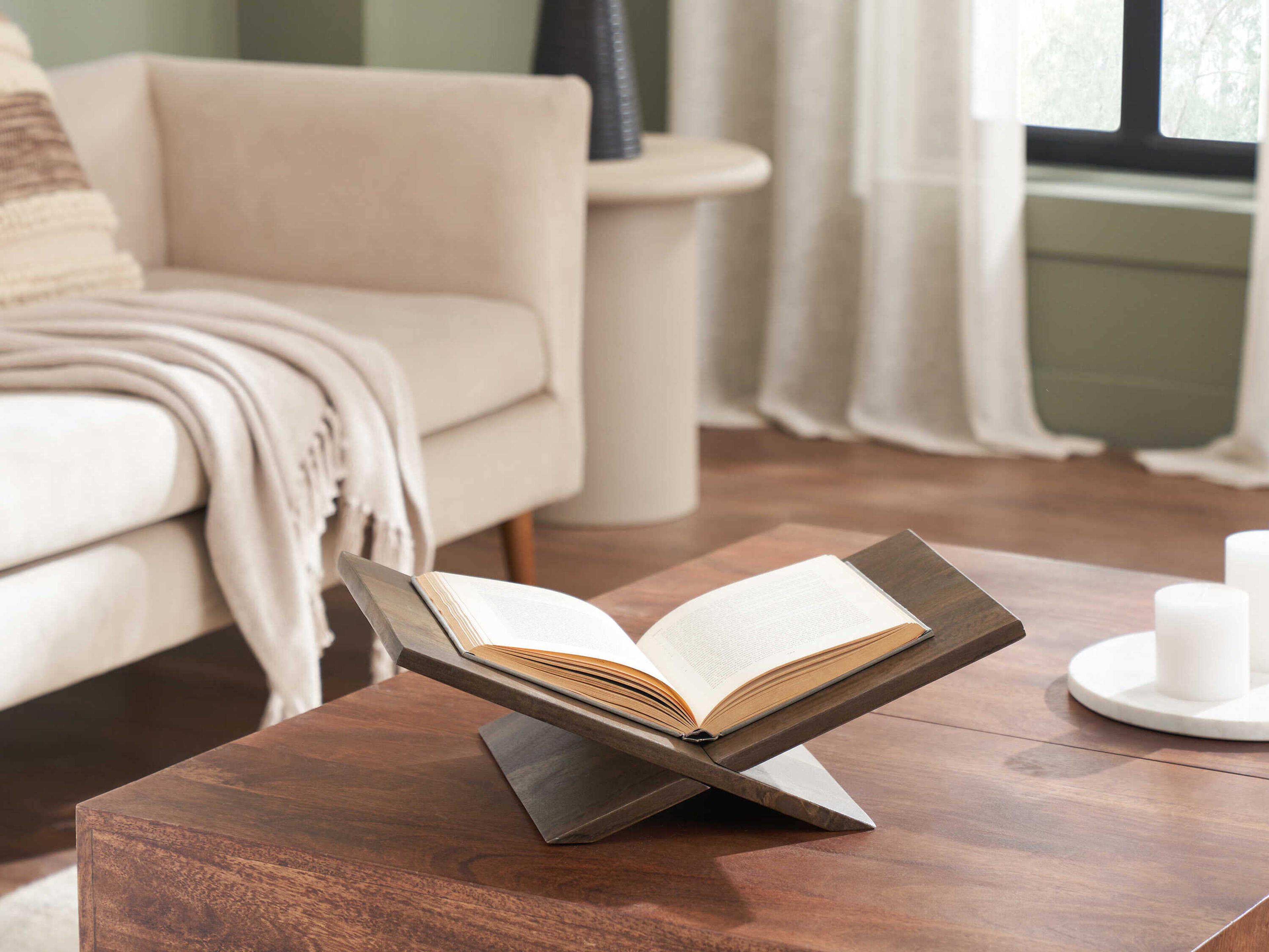 Renwil Ocra Walnut Bookends