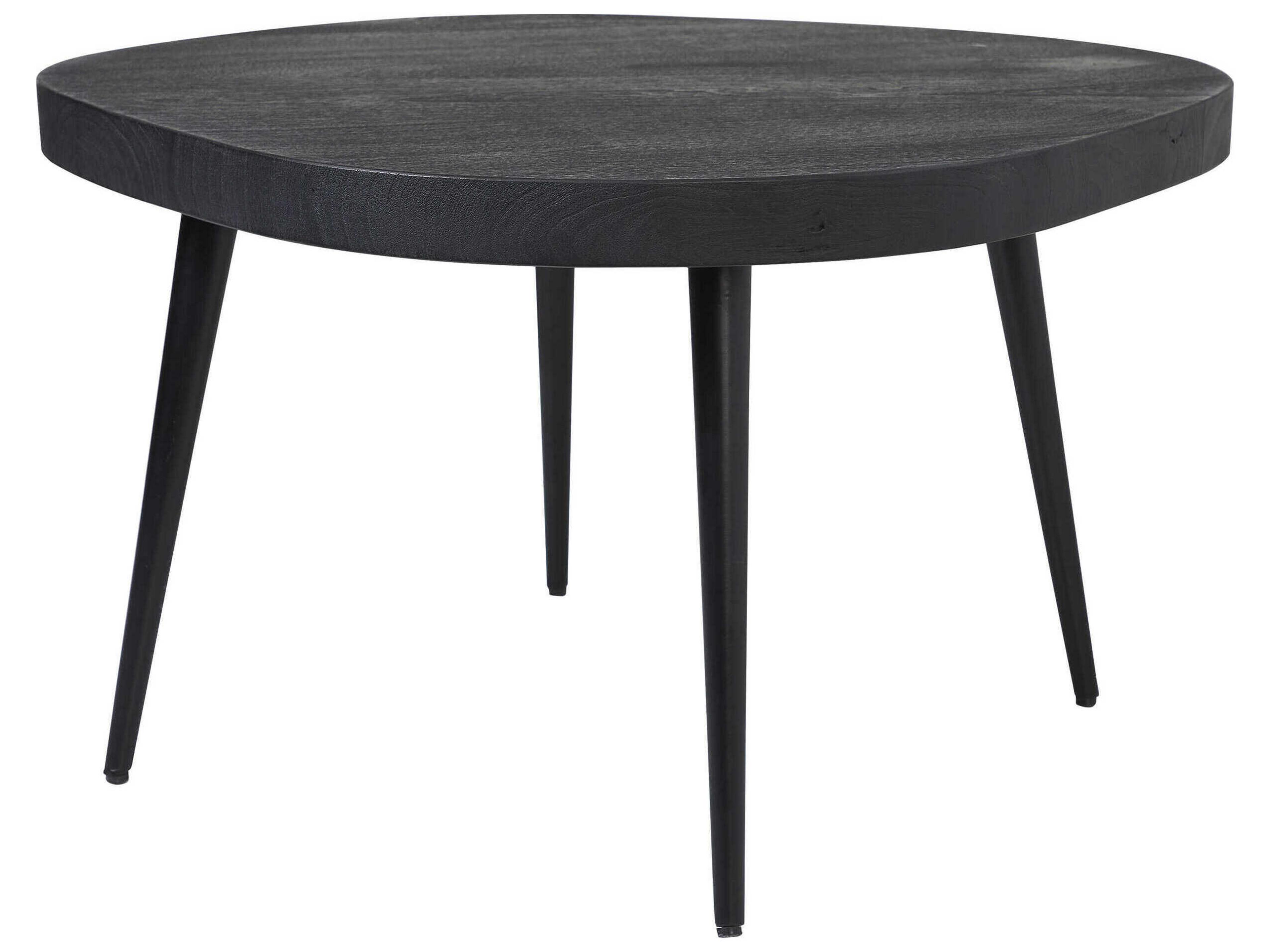 Parson Wood Matte Black Coffee Table