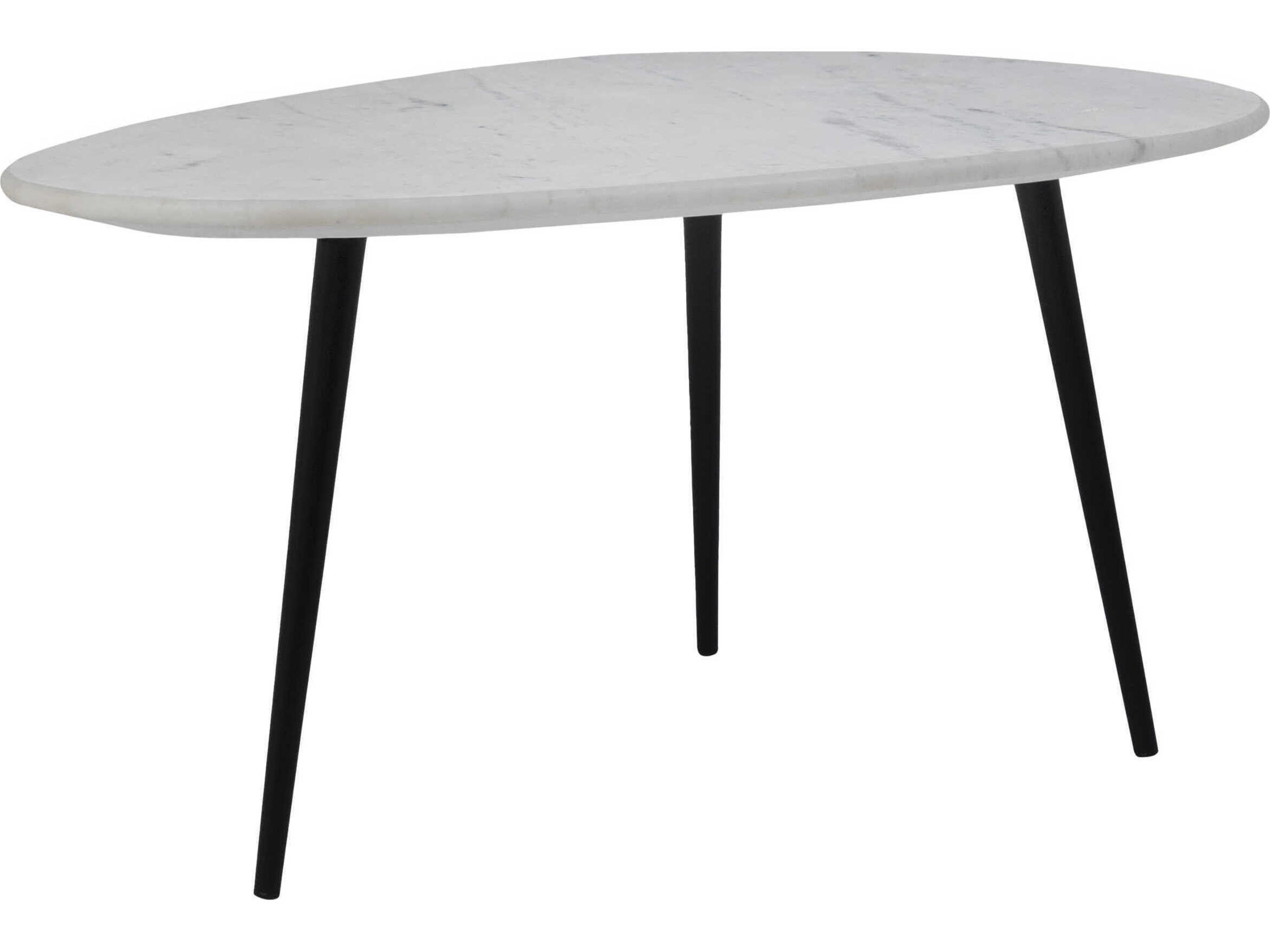 Renwil Keely Marble White Coffee Table