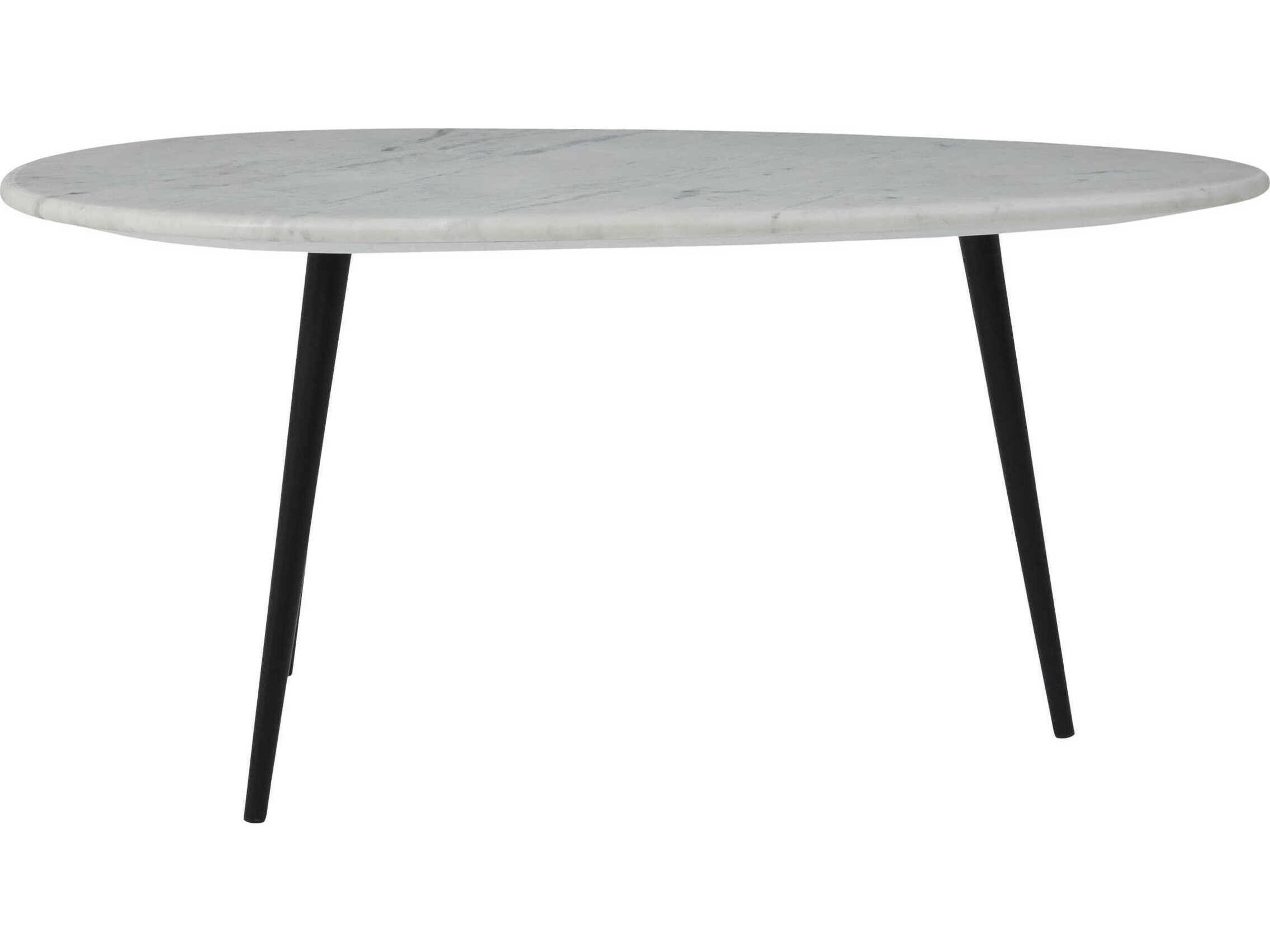 Renwil Keely Marble White Coffee Table
