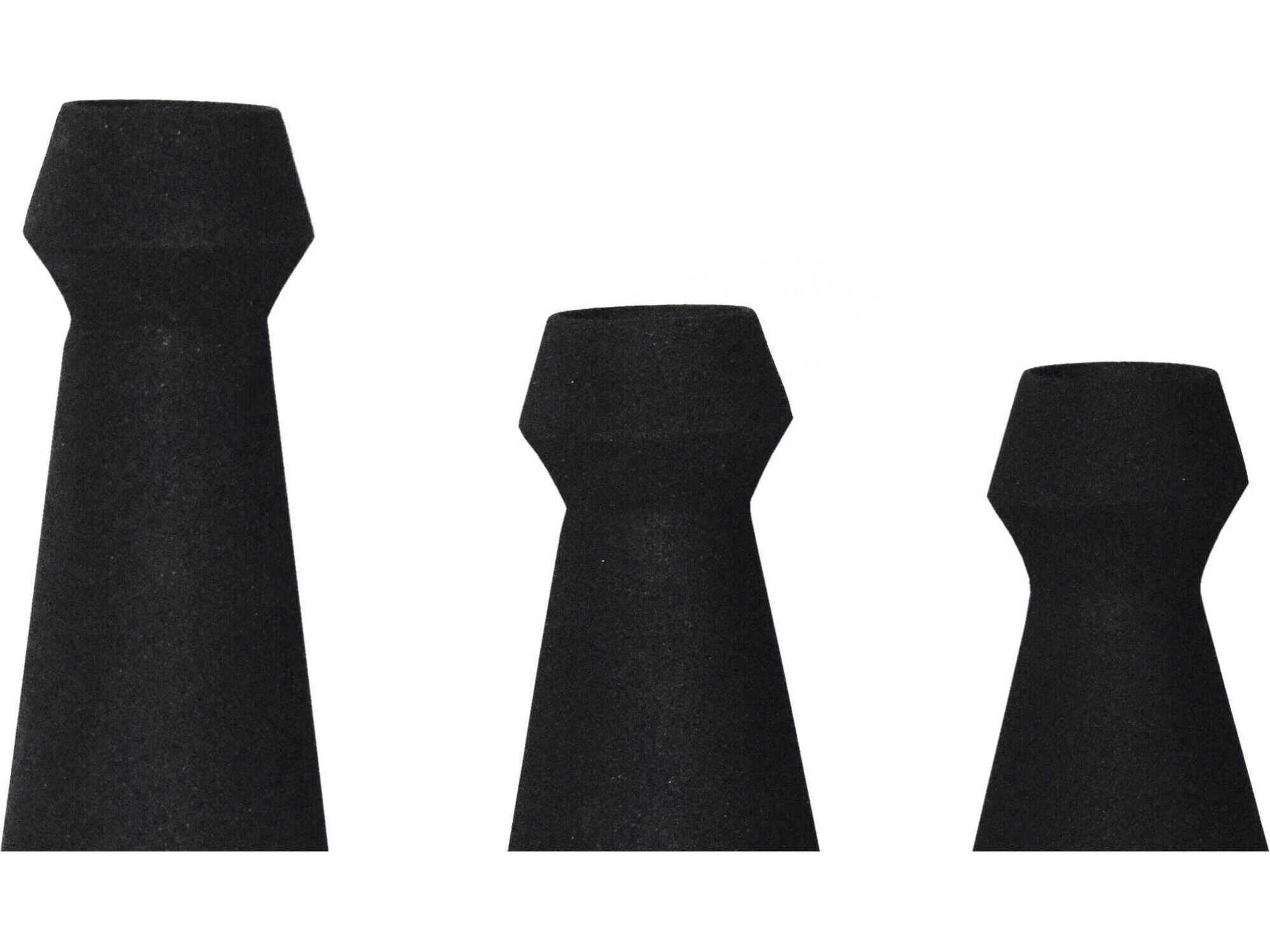 Renwil Granfeld Matte Black Vase