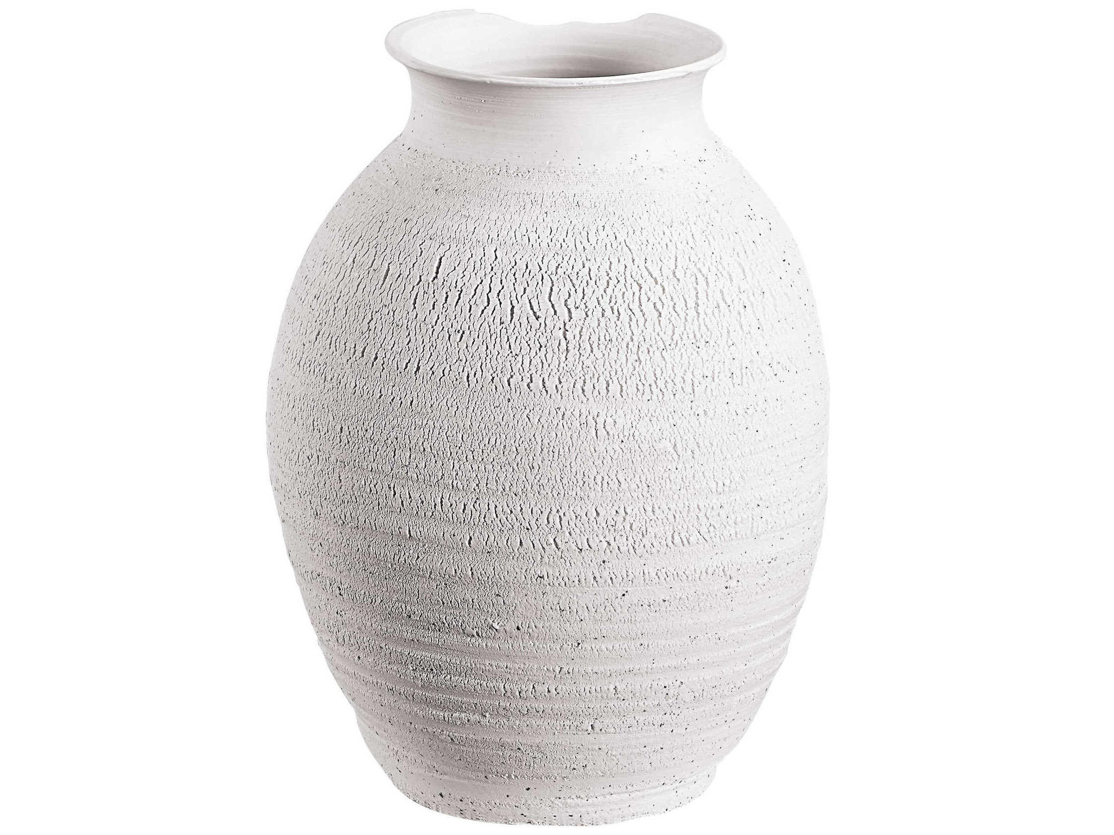 Renwil Zeb Matte White Vase