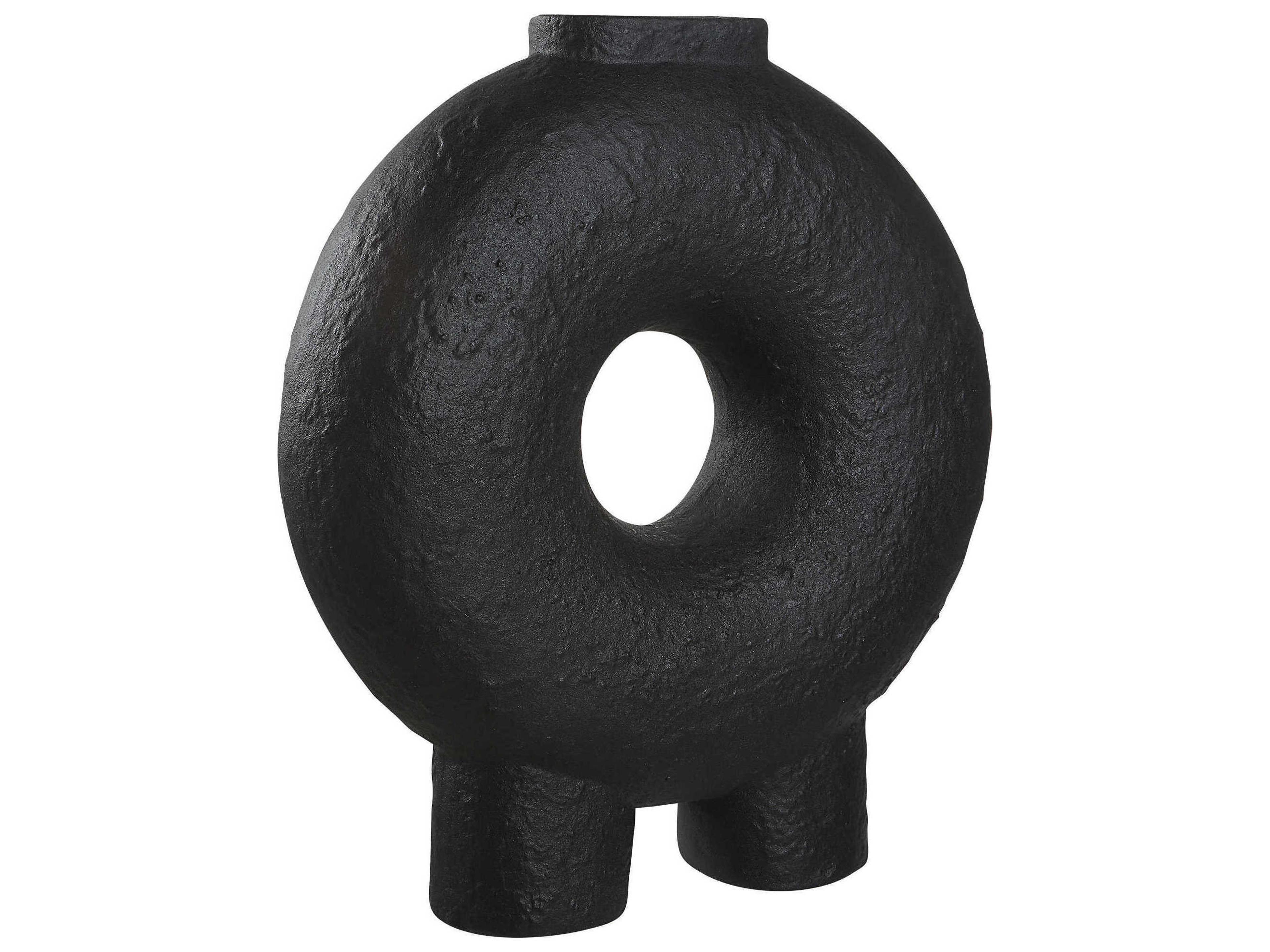 Renwil Ezra Matte Black Vase