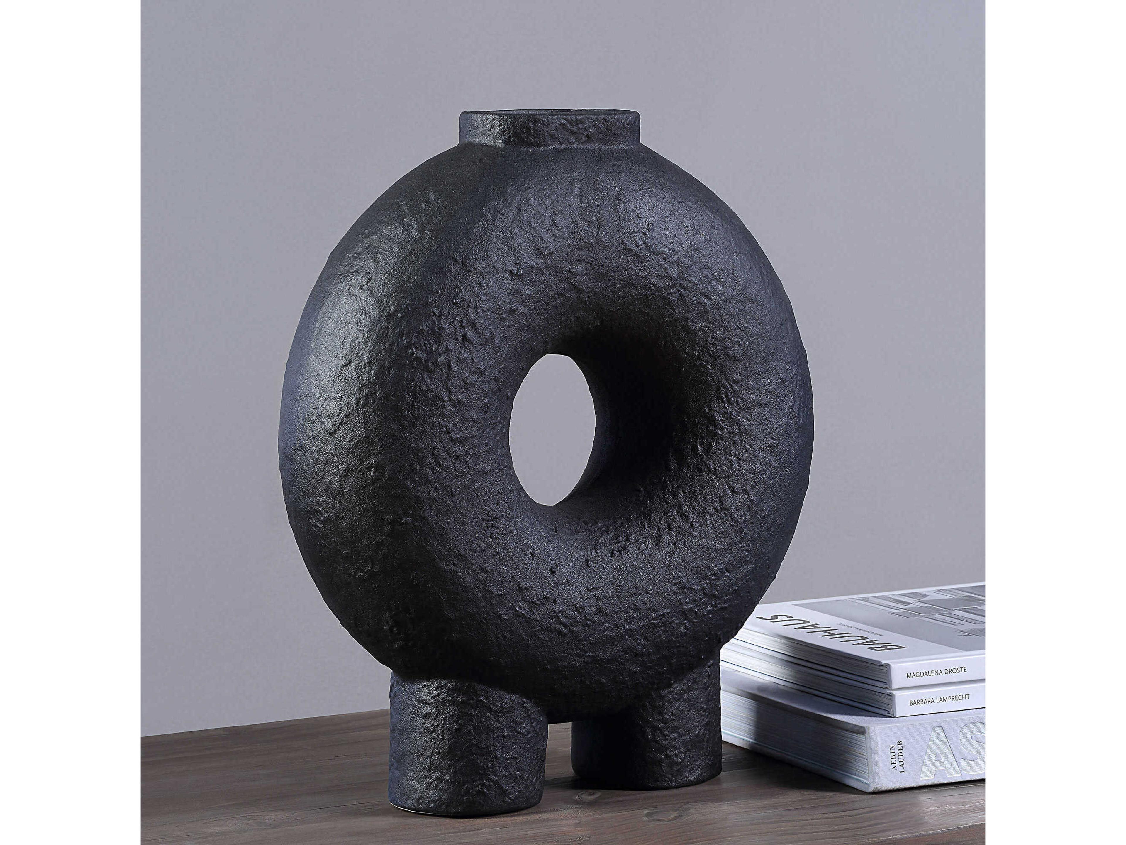 Renwil Ezra Matte Black Vase