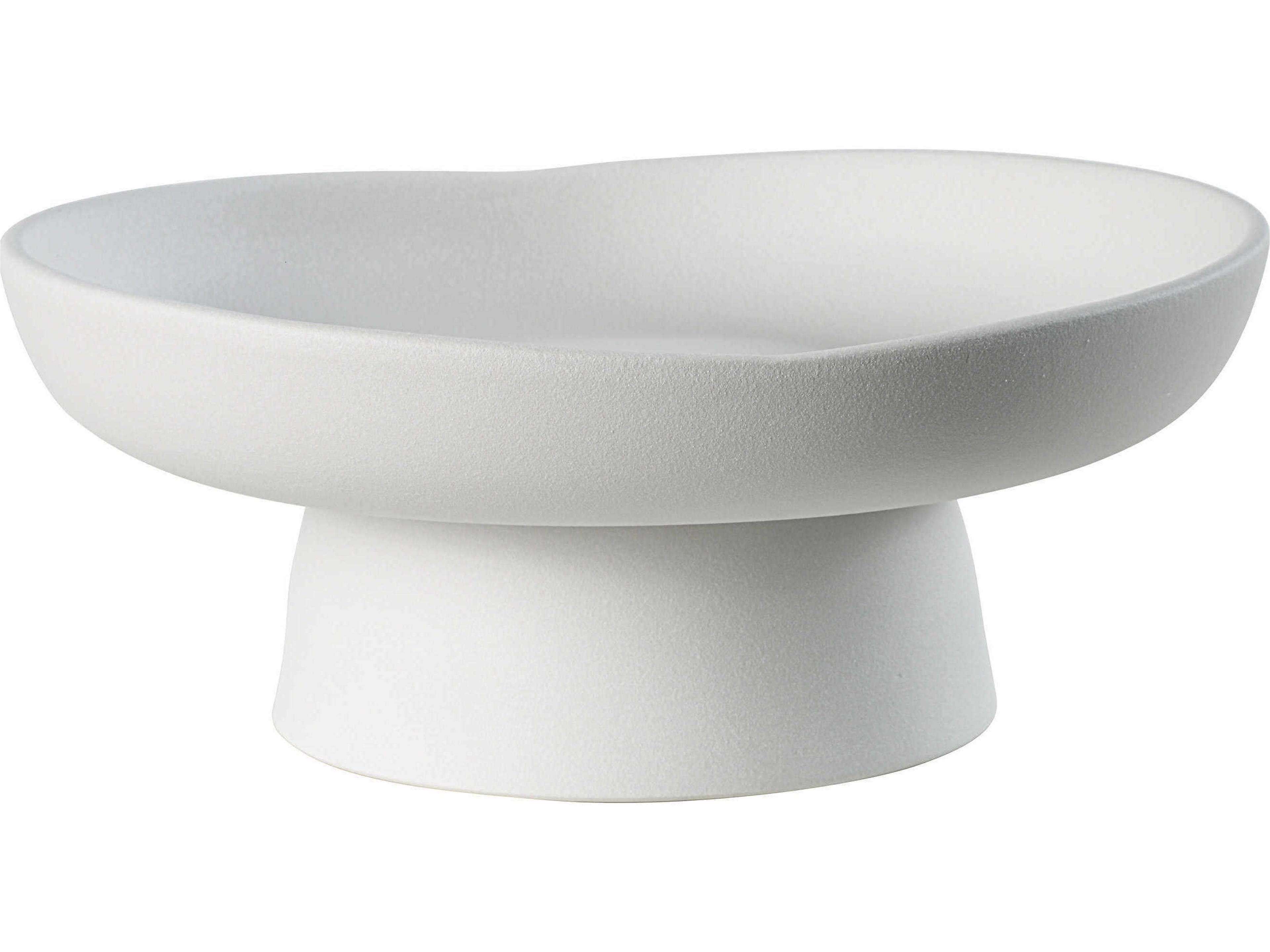 Malabo Matte Off White Decorative Bowl