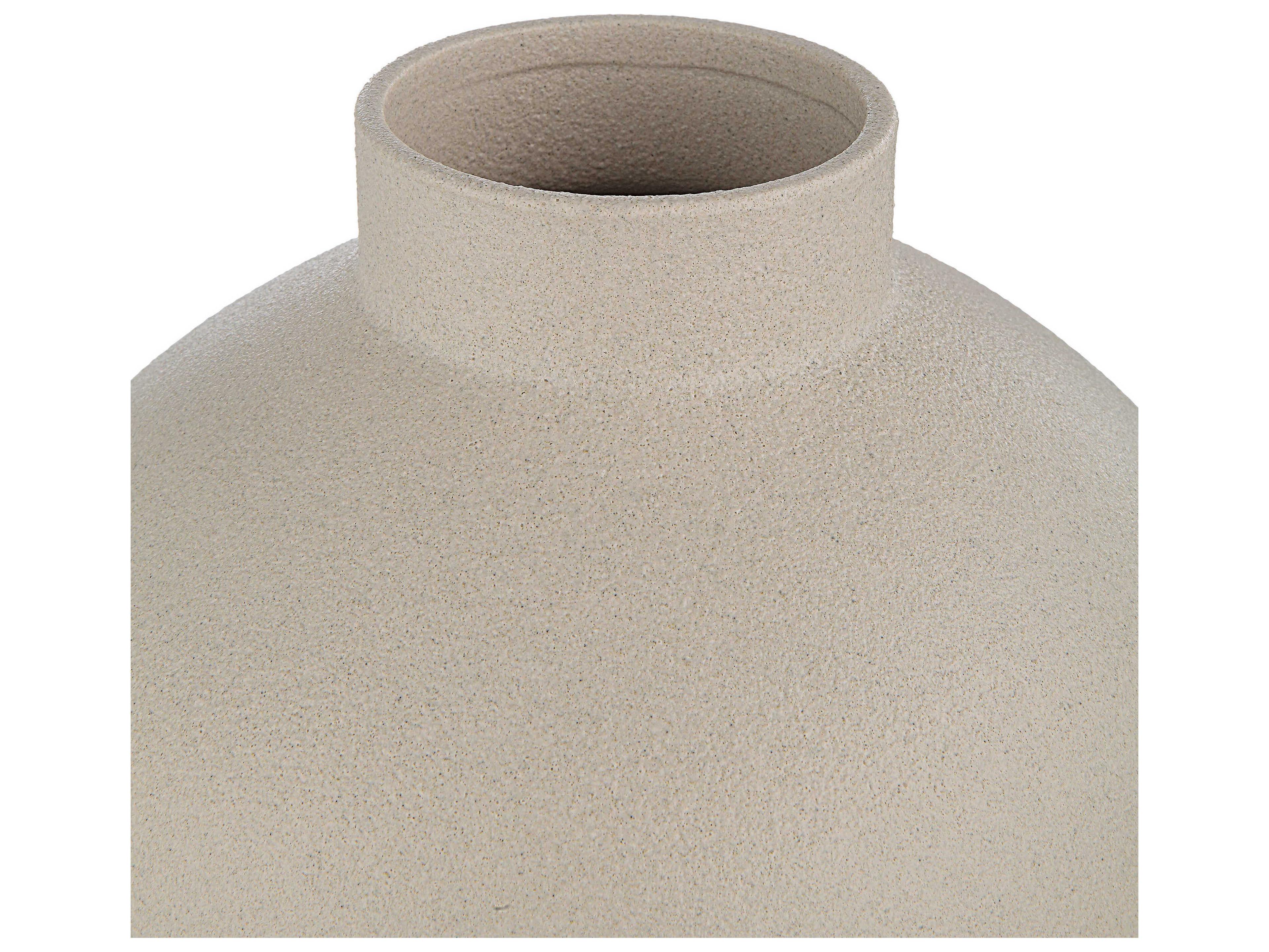 Renwil Lamoureux Textured Matte Ivory Vase