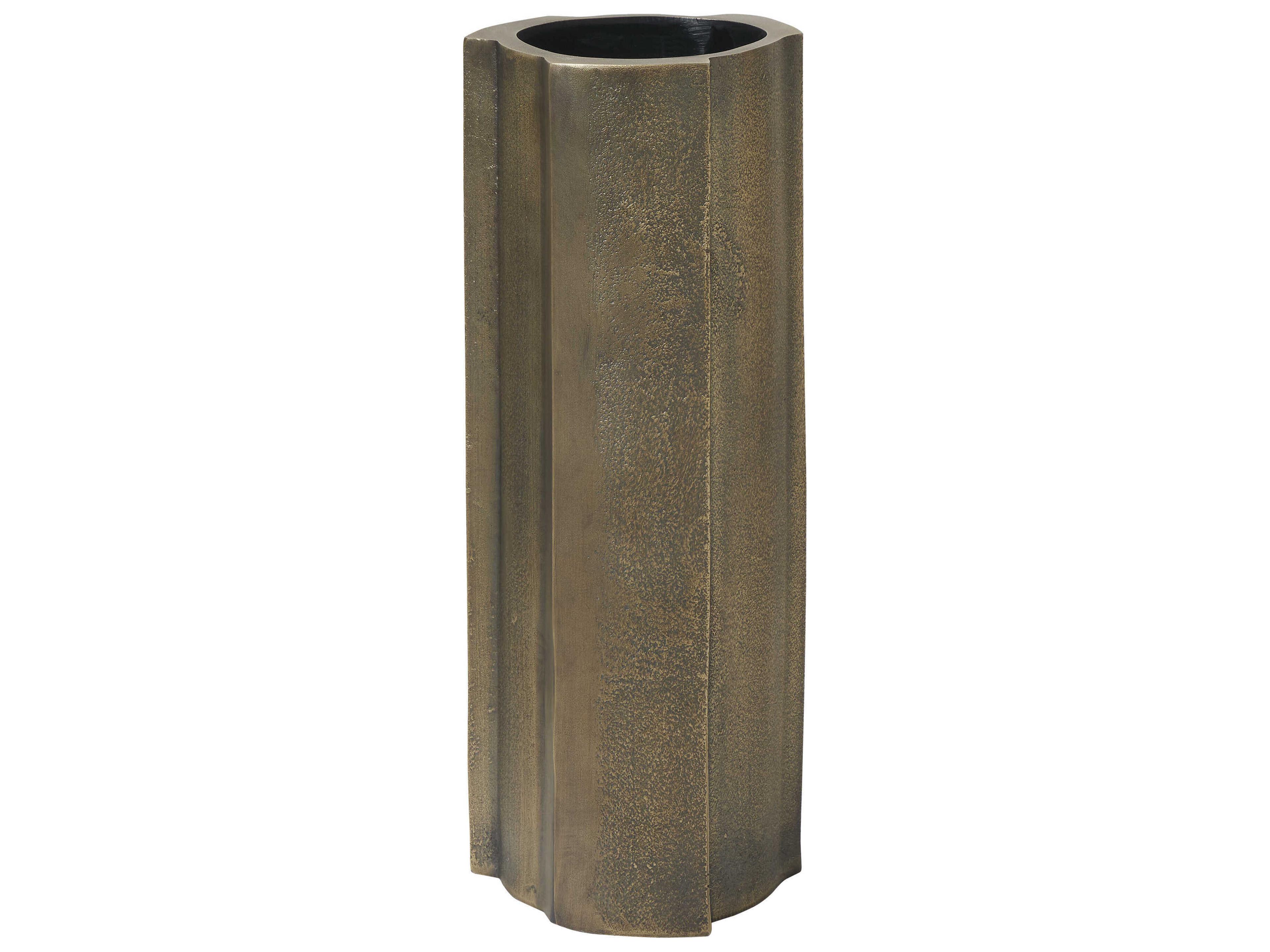 Renwil Interlude Antique Brass Vase