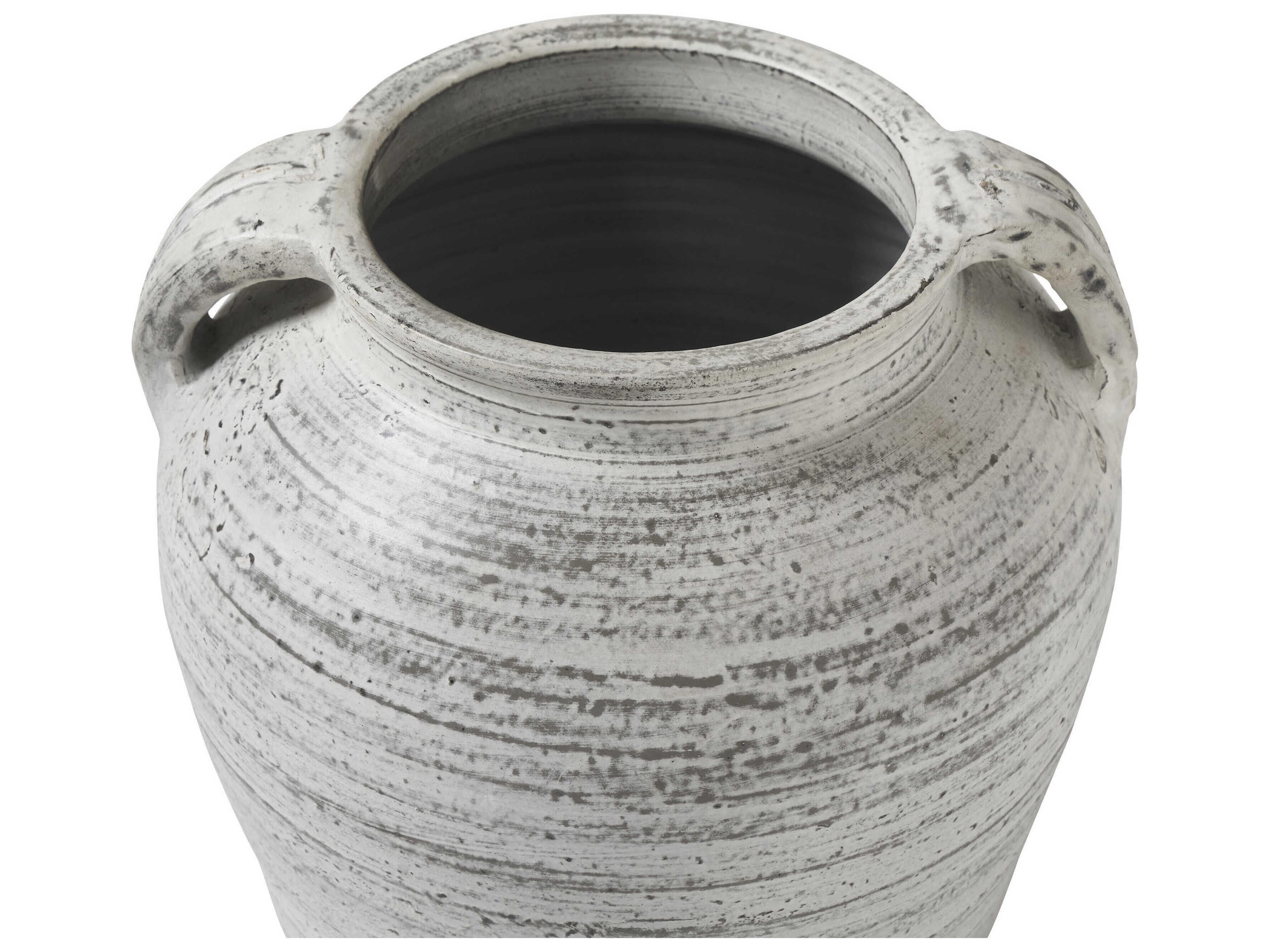 Renwil Blanco White Antique Vase