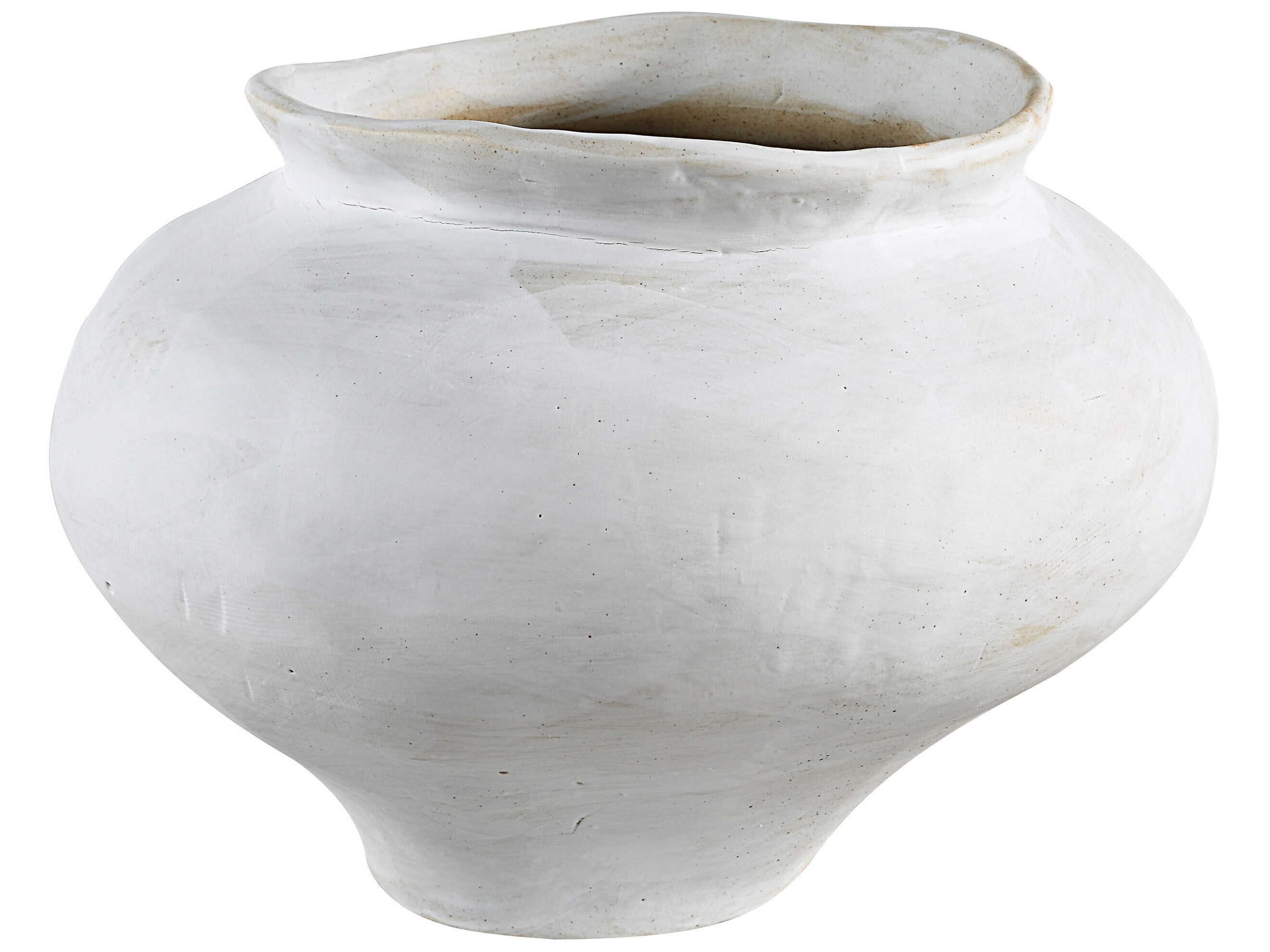 Renwil Ella Antique White Vase
