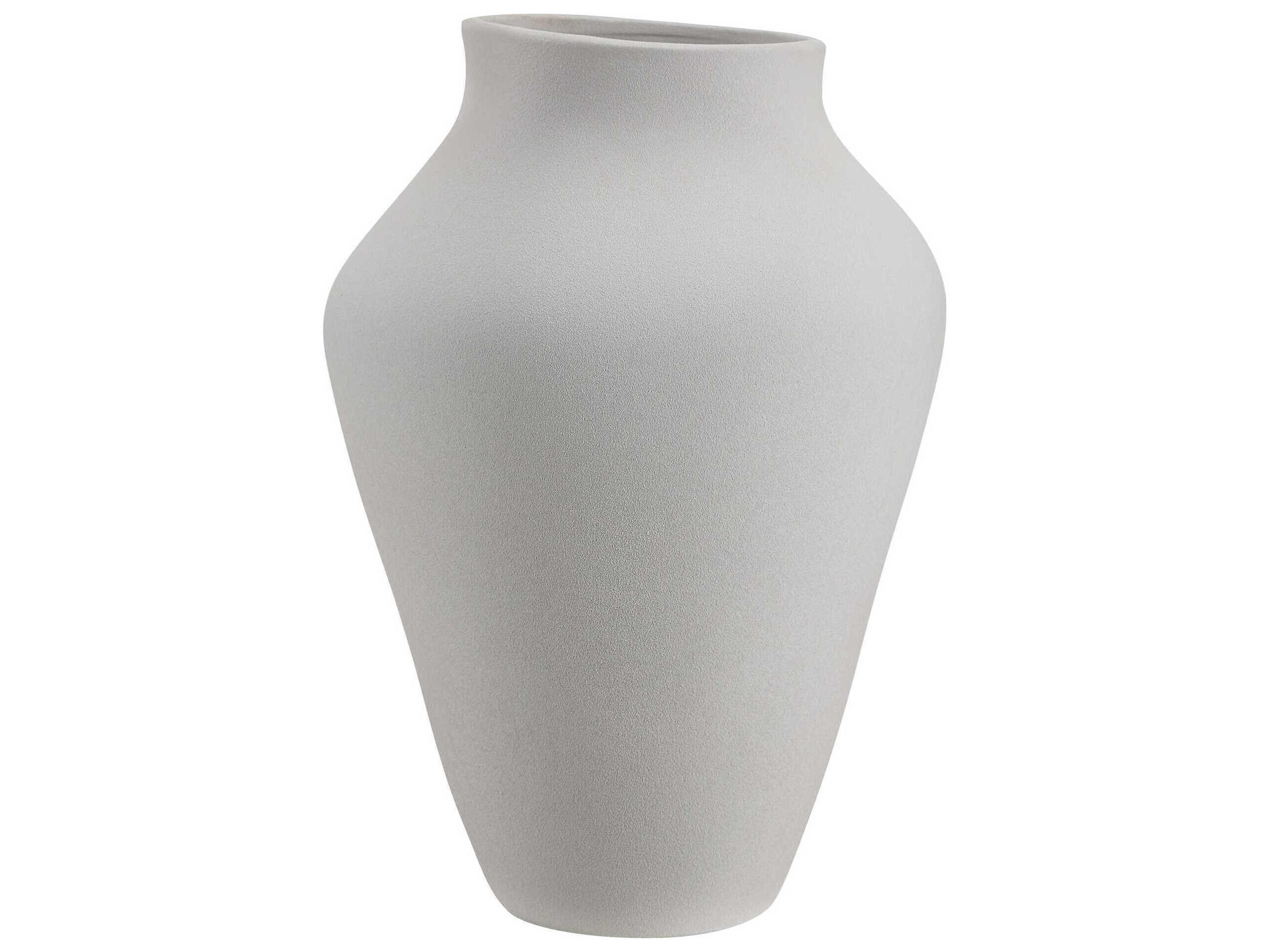 Lingby Matte White Vase