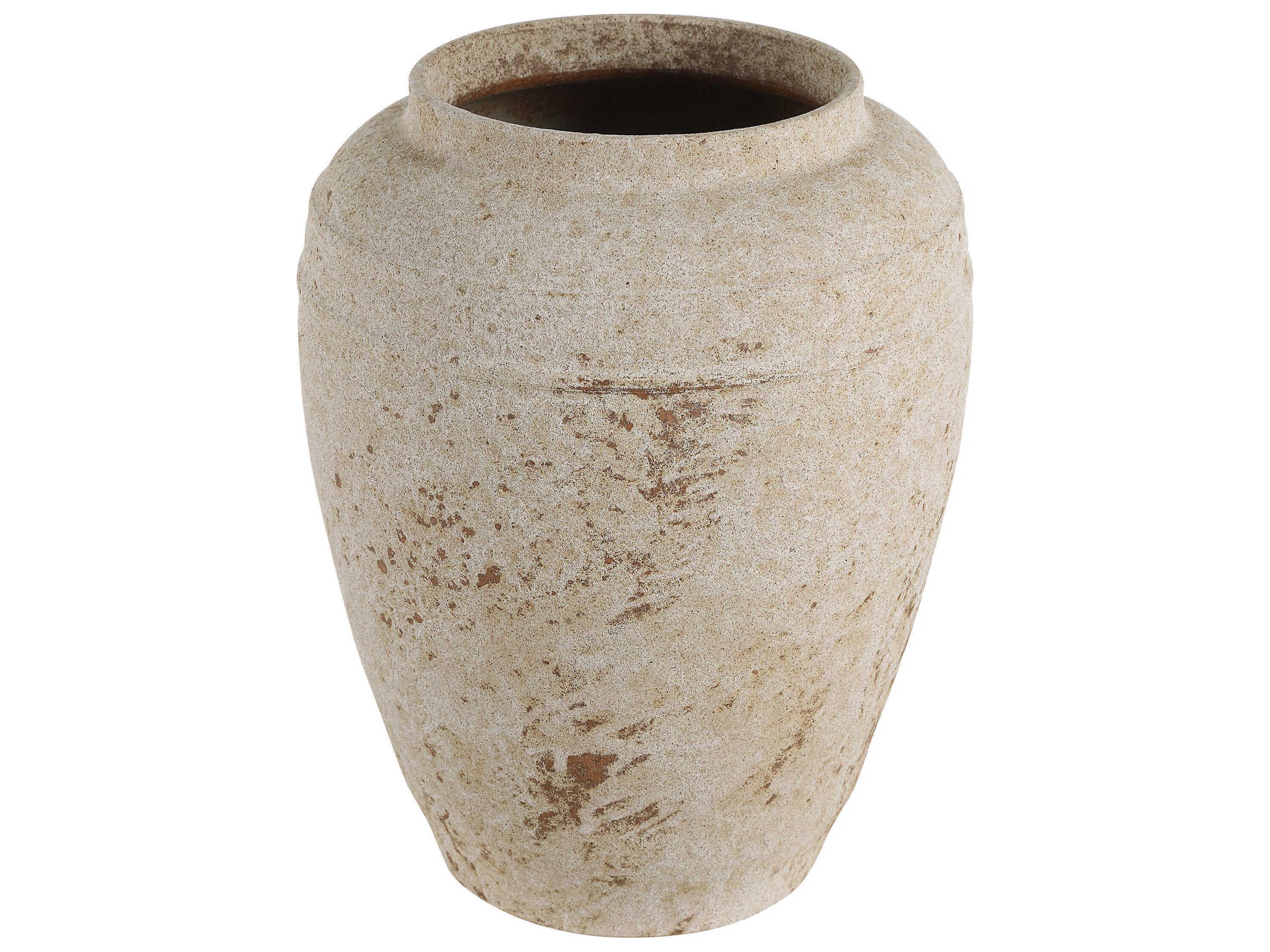 Renwil Beckton Antique Beige Vase