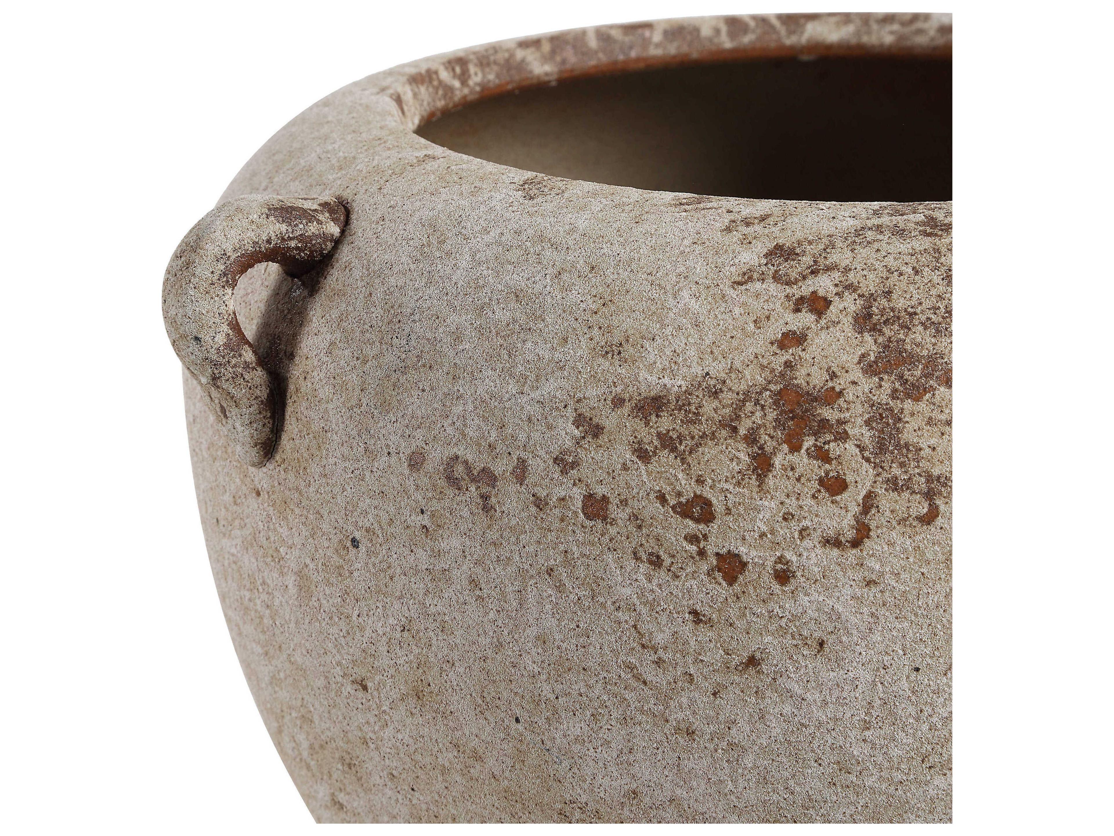 Renwil Severn Antique Beige Vase