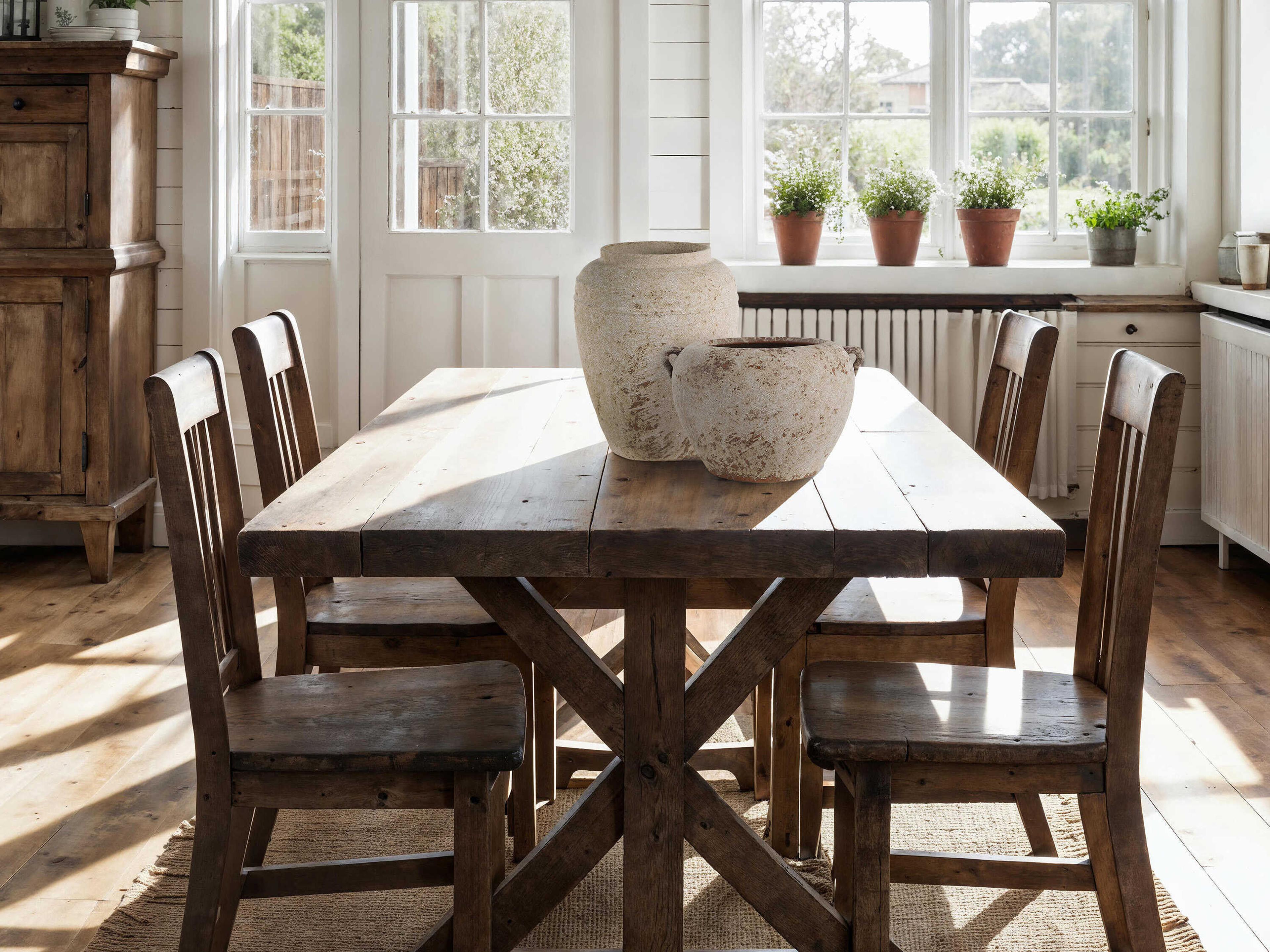 Renwil Severn Antique Beige Vase