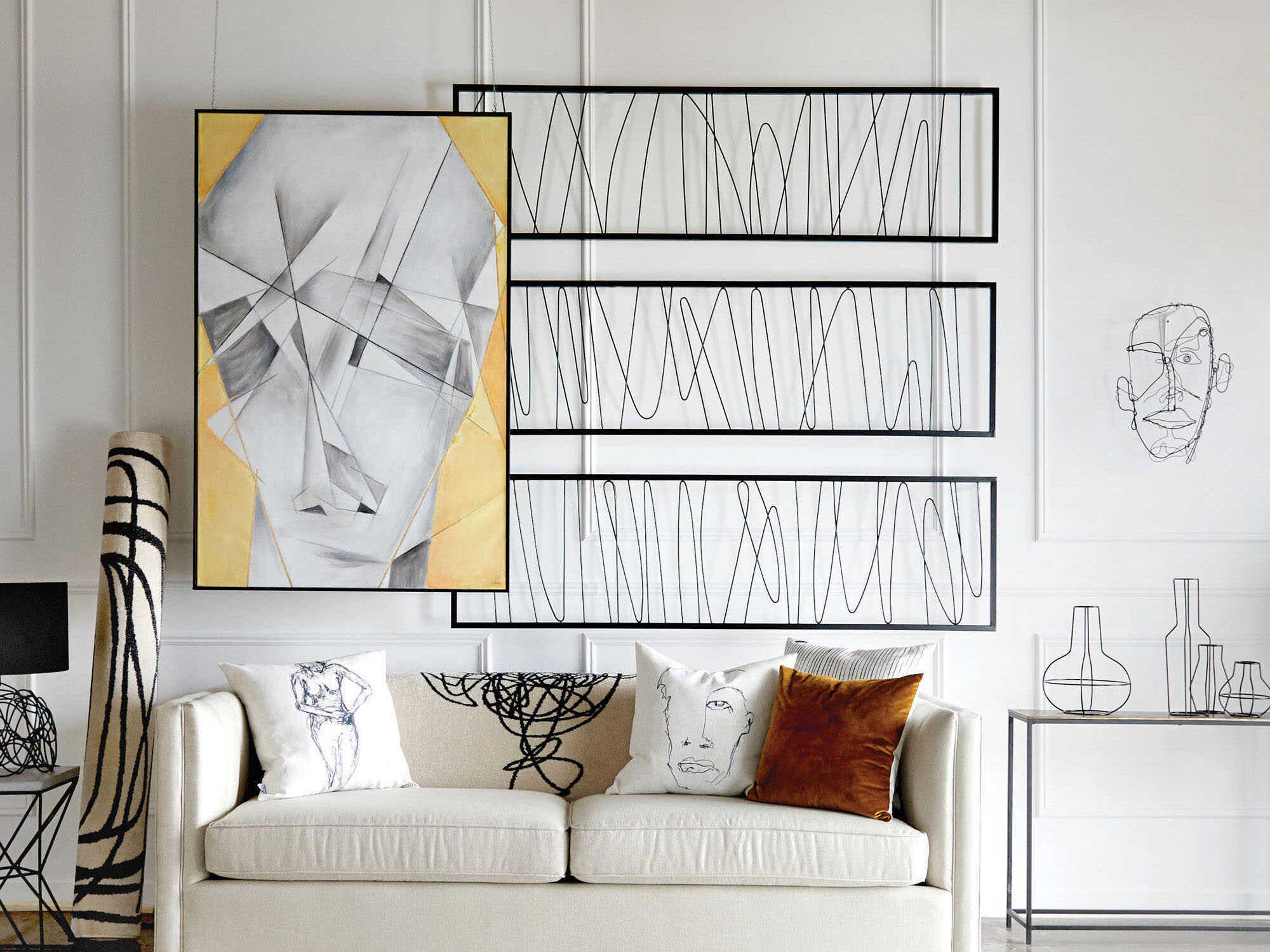 Renwil Studio Line Linear Wall Art