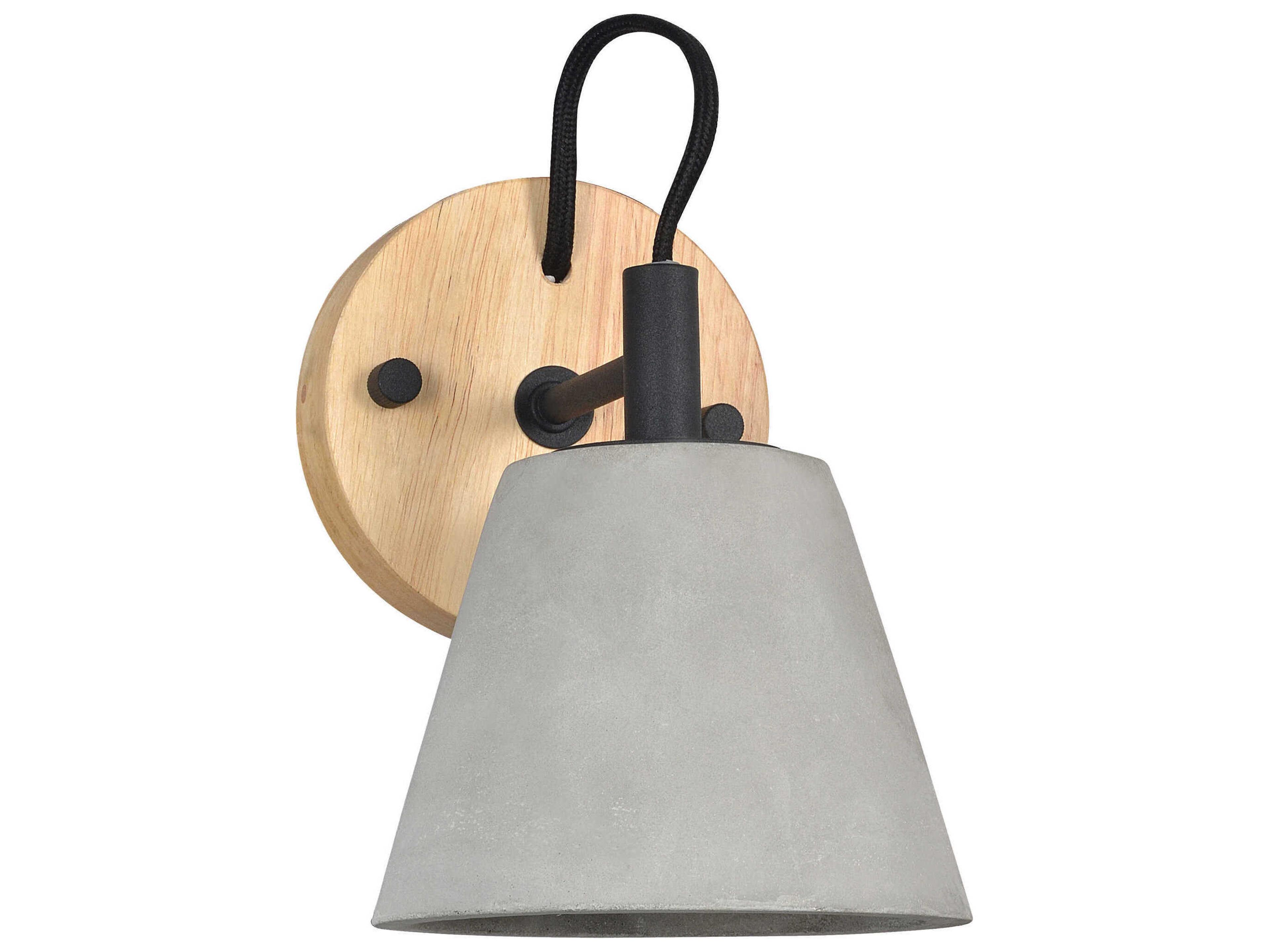 Turtle Bay Wall Sconce Mixed Material Modern Light