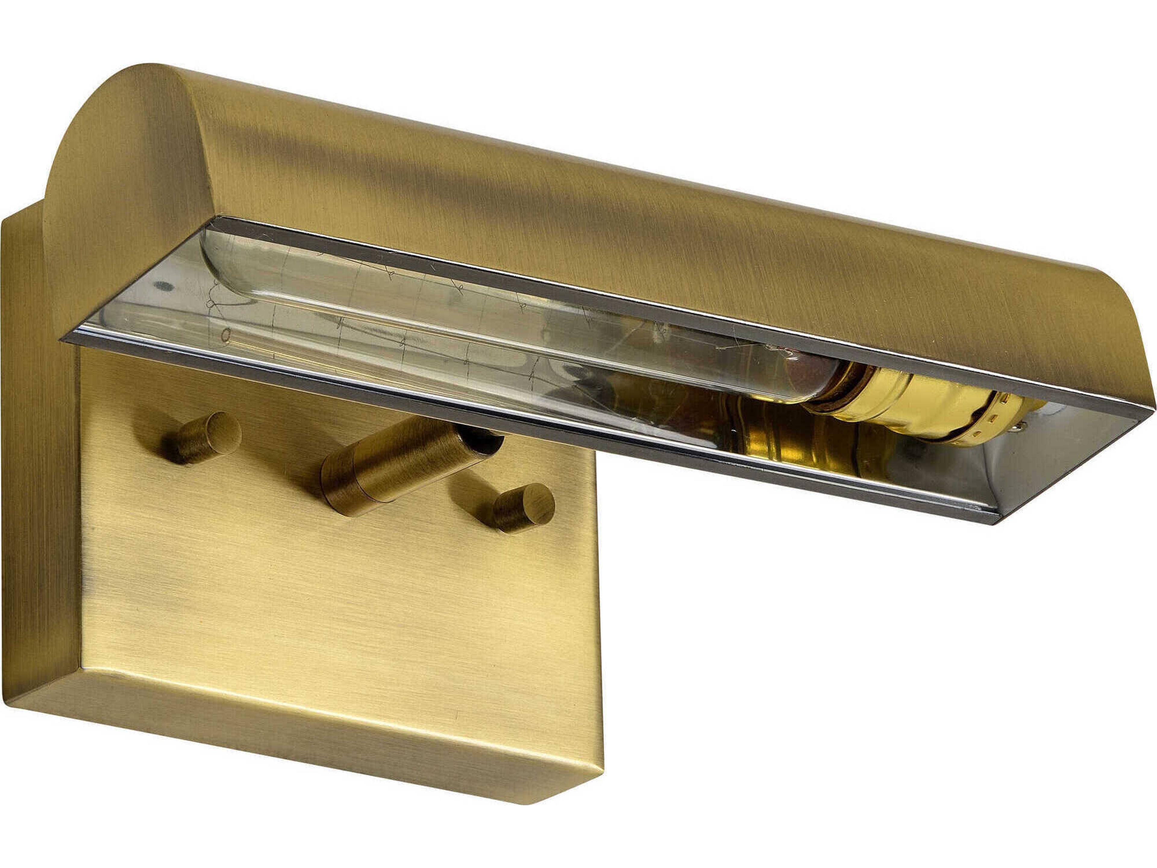 Yorker 1-Light Antique Brass Picture Light