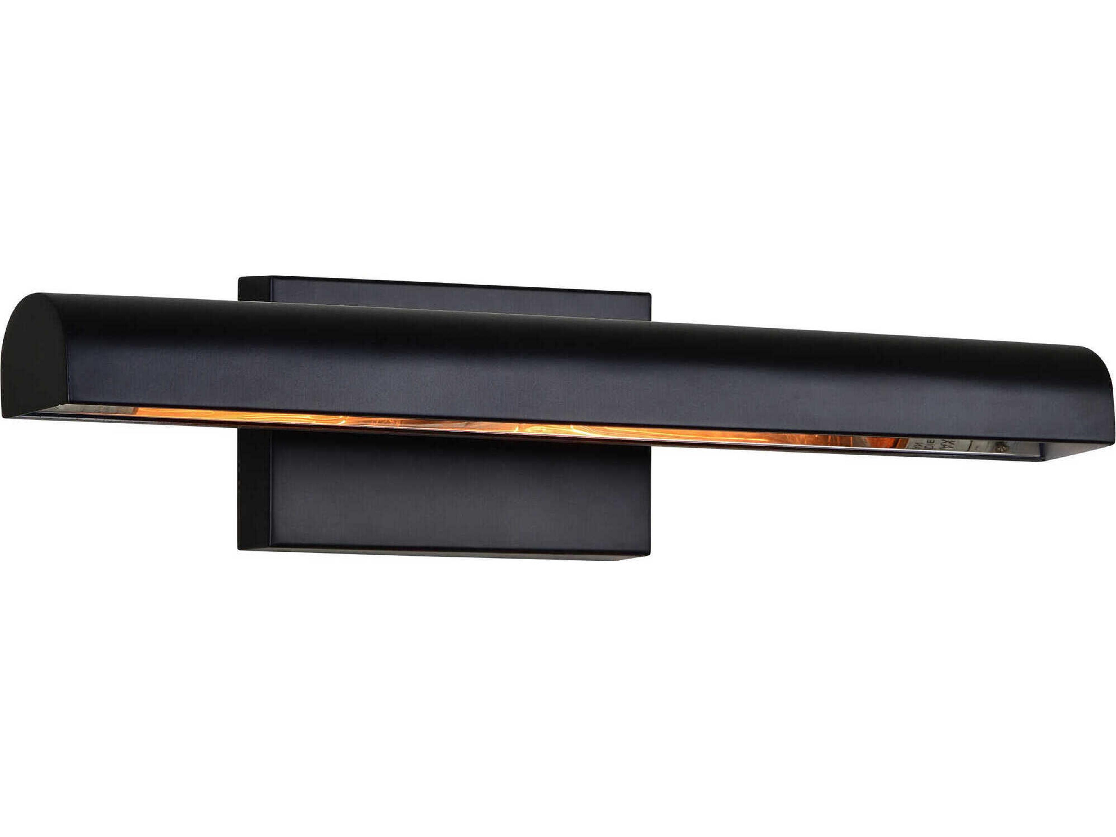 Inverness 1-Light Matte Black Picture Light