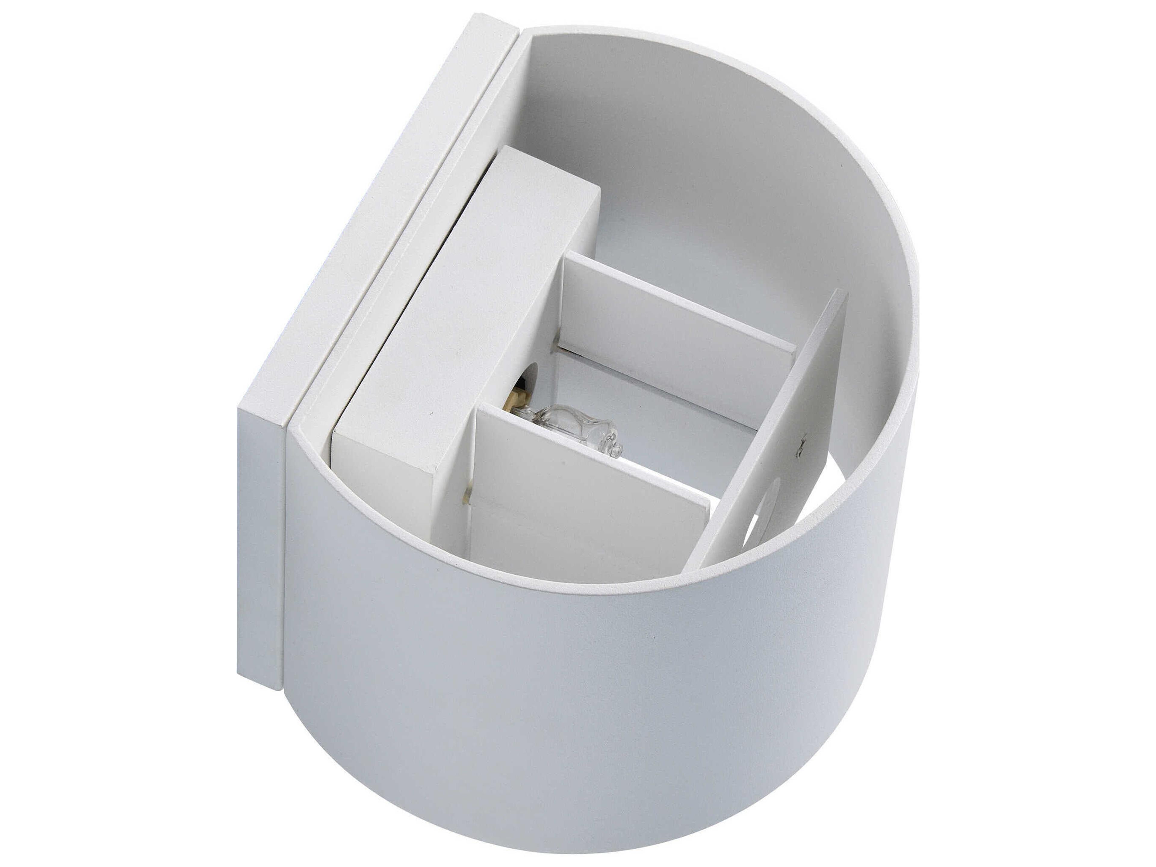 Renwil Zak 1-Light Matte White Wall Sconce