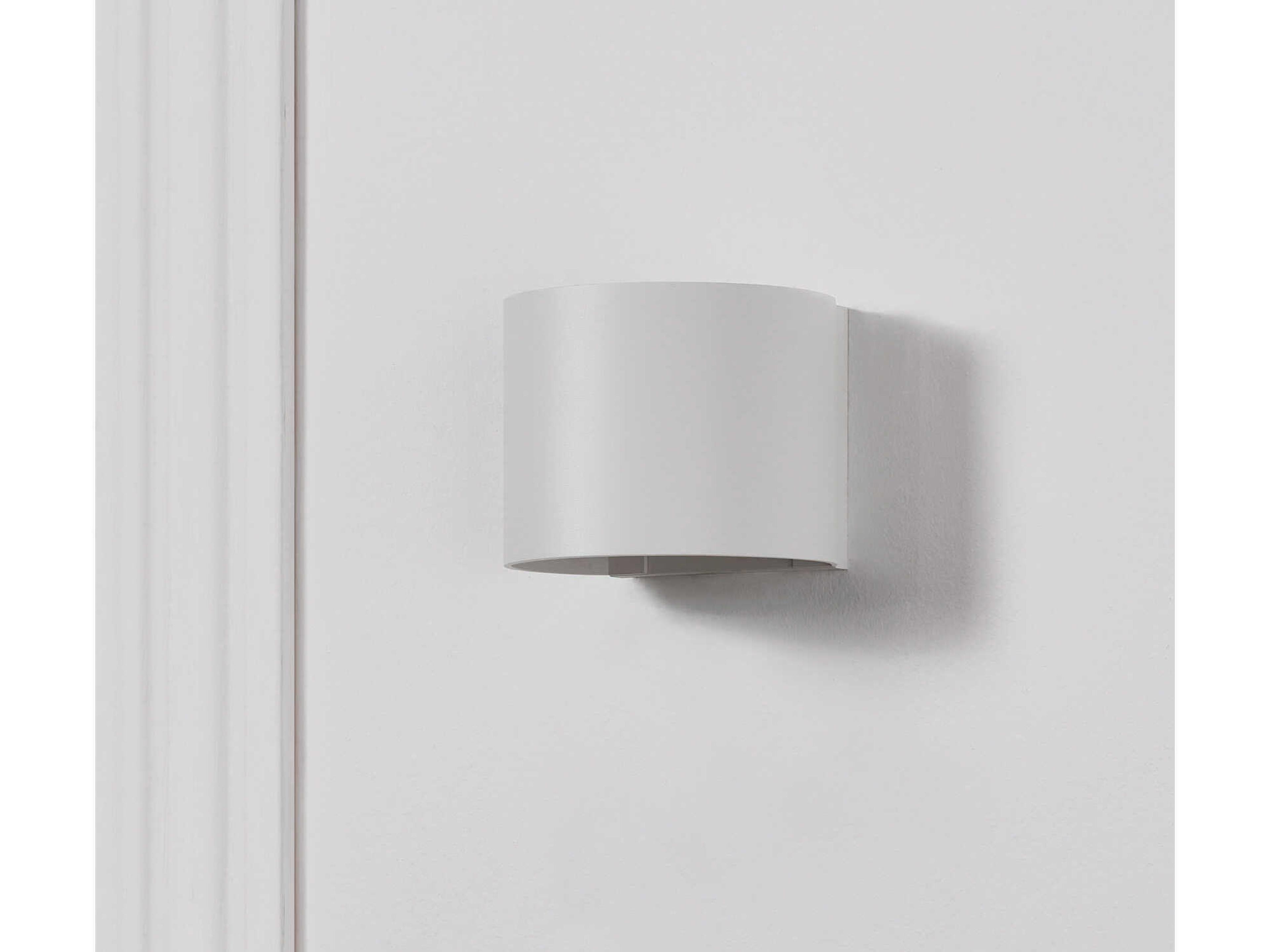Renwil Zak 1-Light Matte White Wall Sconce