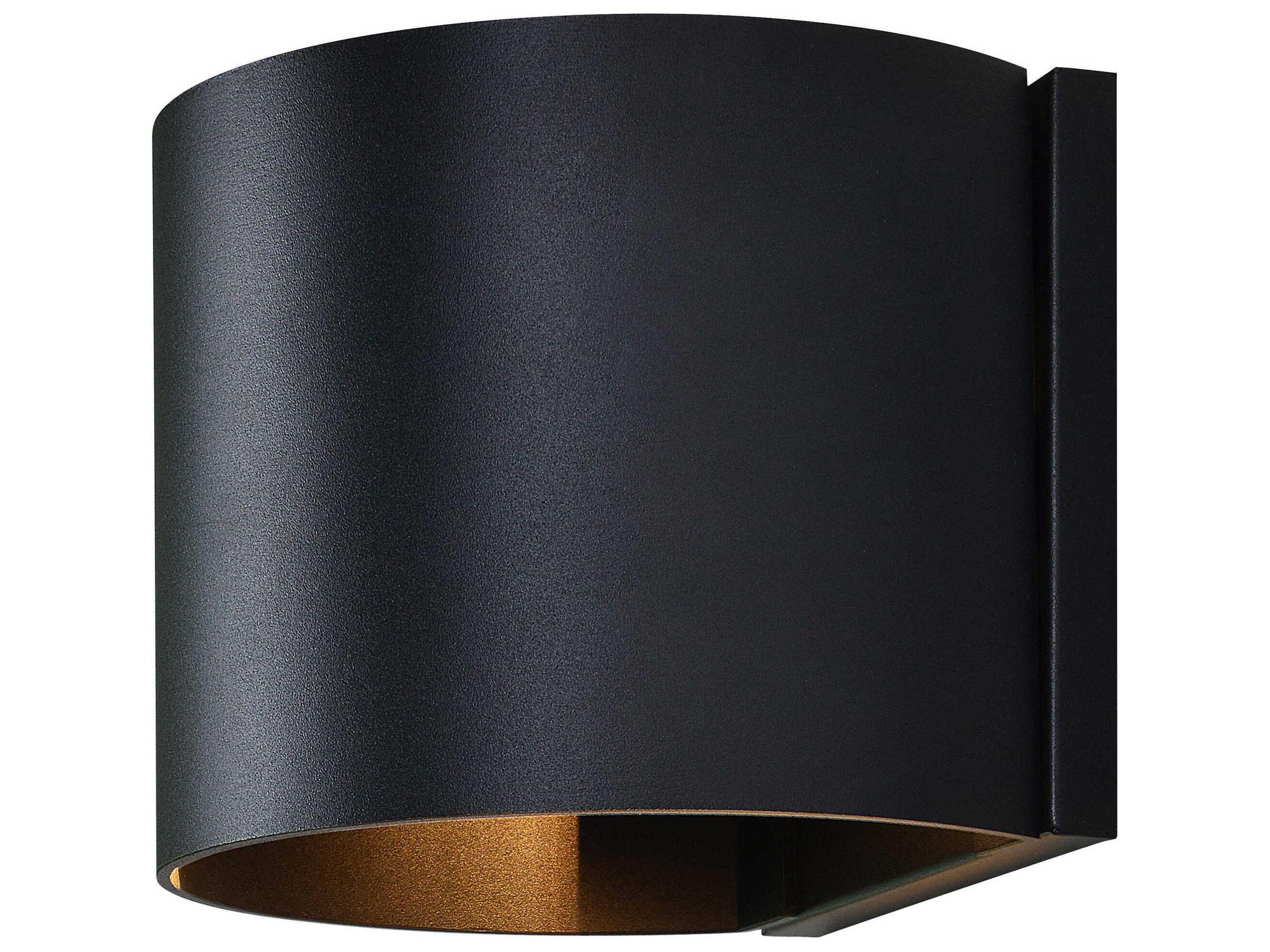 Renwil Lark 1-Light Matte Black Wall Sconce