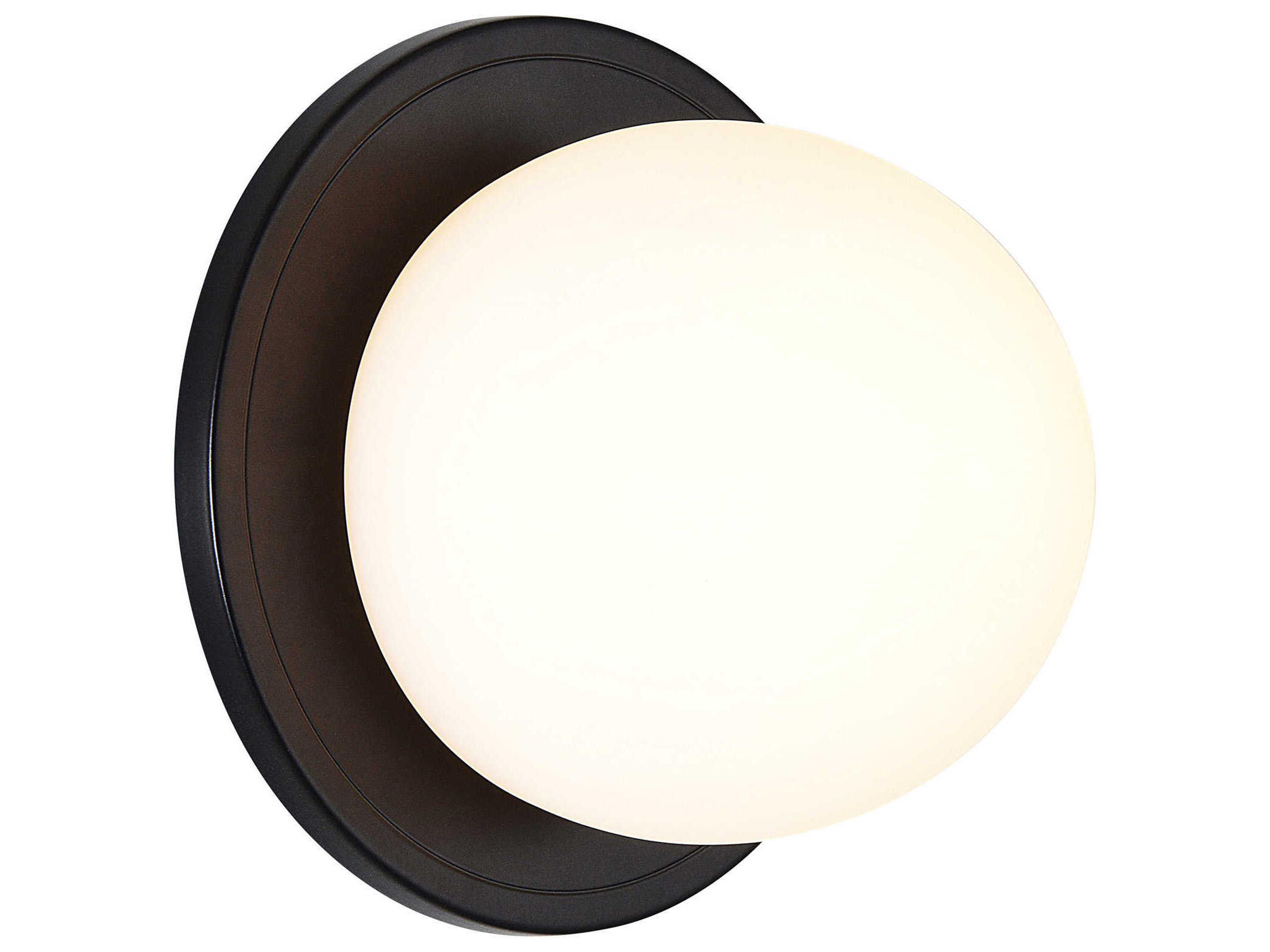 Renwil Sybils 1-Light Matte Black Wall Sconce