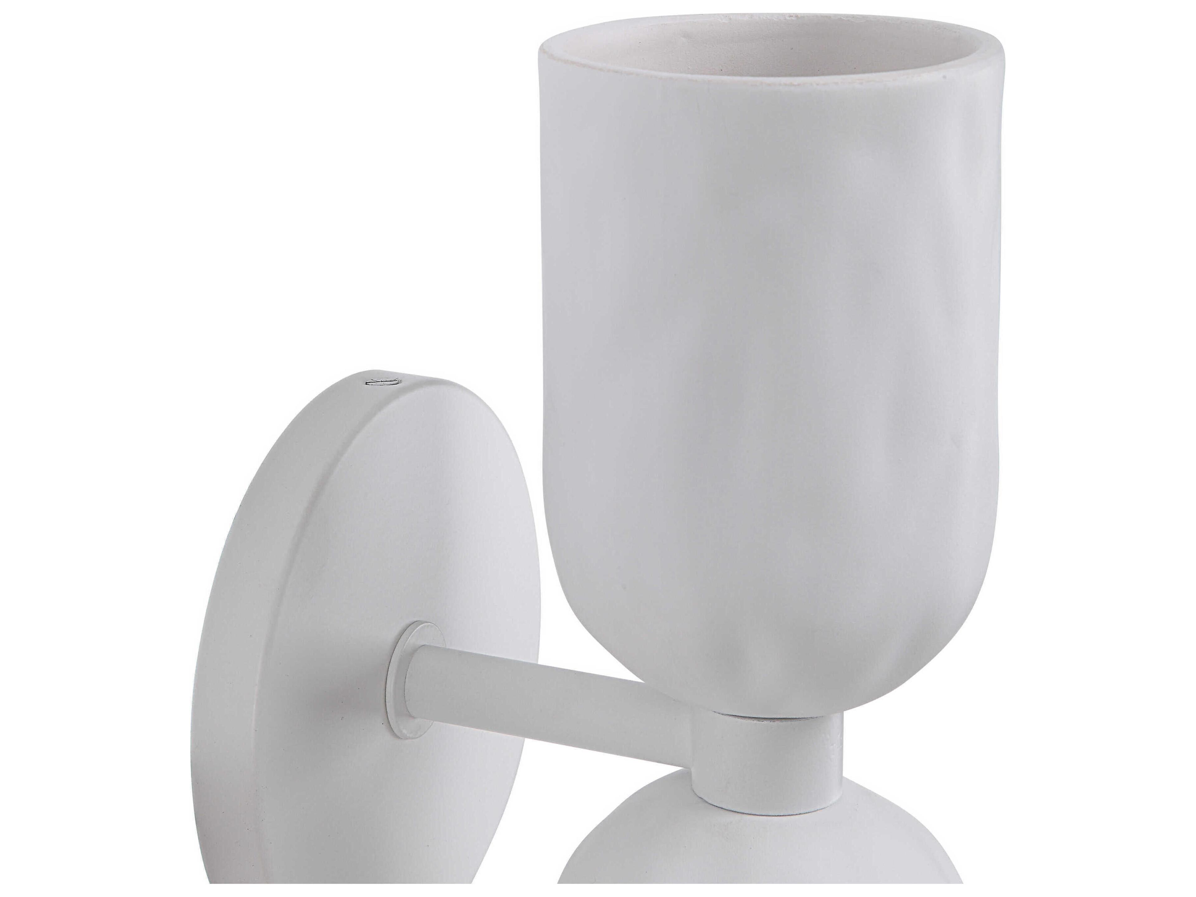 Renwil Akira 2-Light Off White Wall Sconce