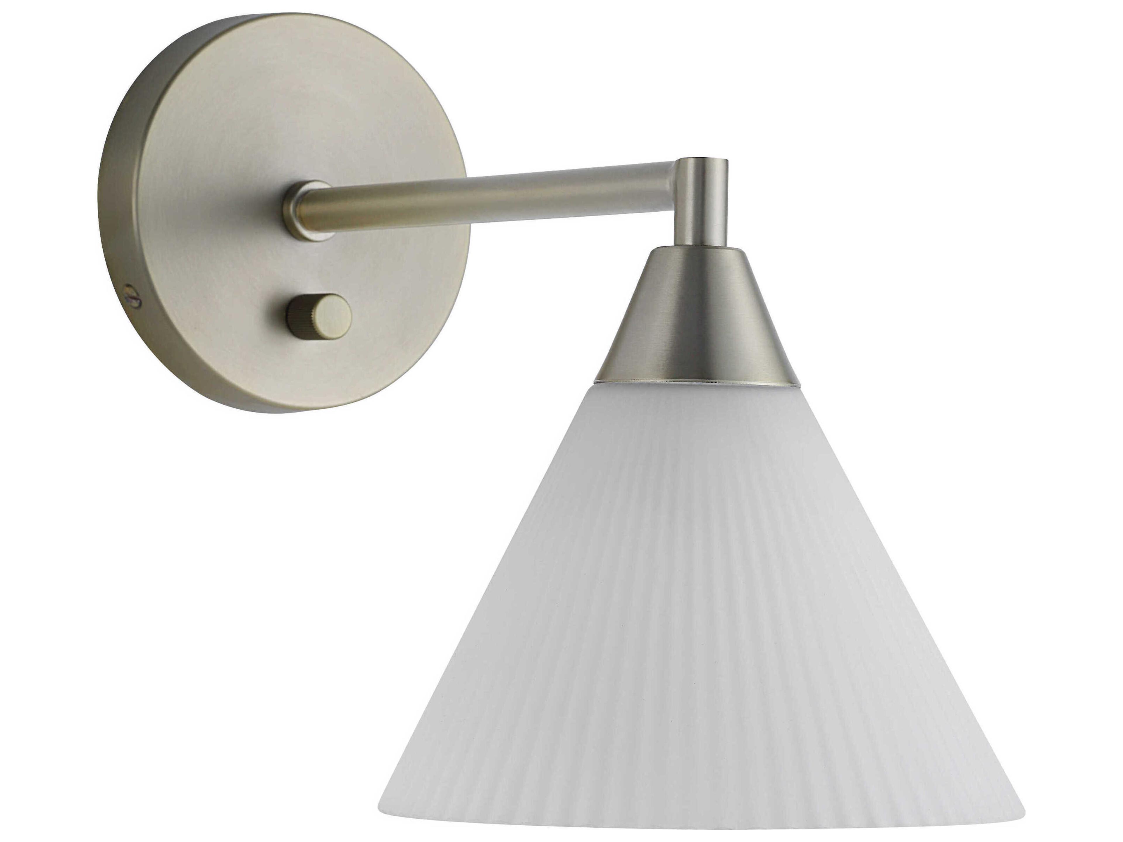 Bocca 1-Light Champagne Gold Wall Sconce