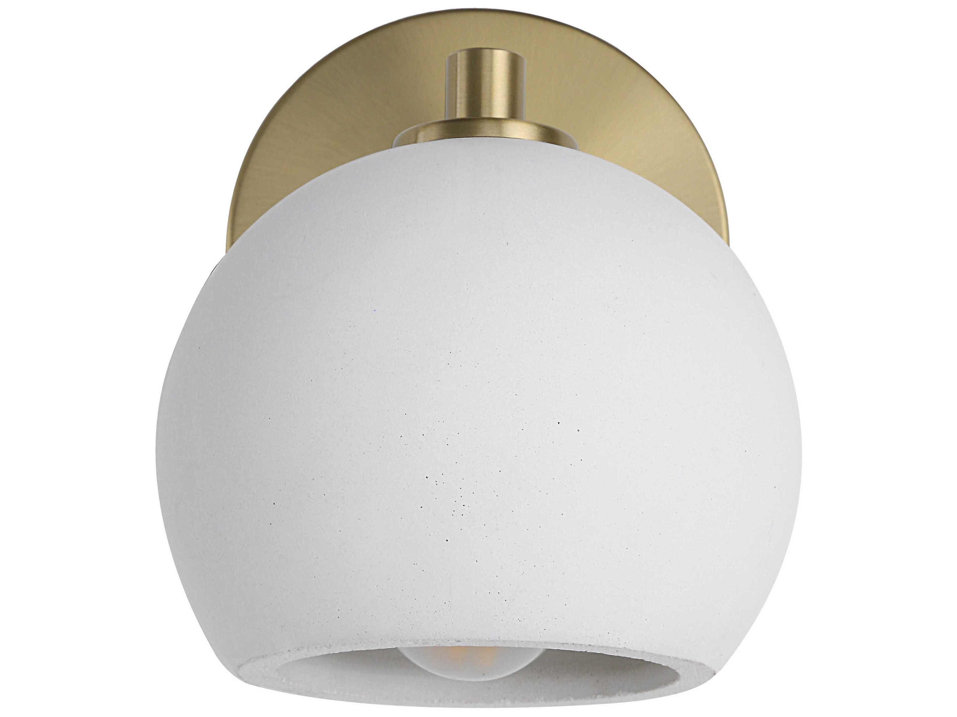 Renwil Cela 1-Light Burnished Brass Wall Sconce