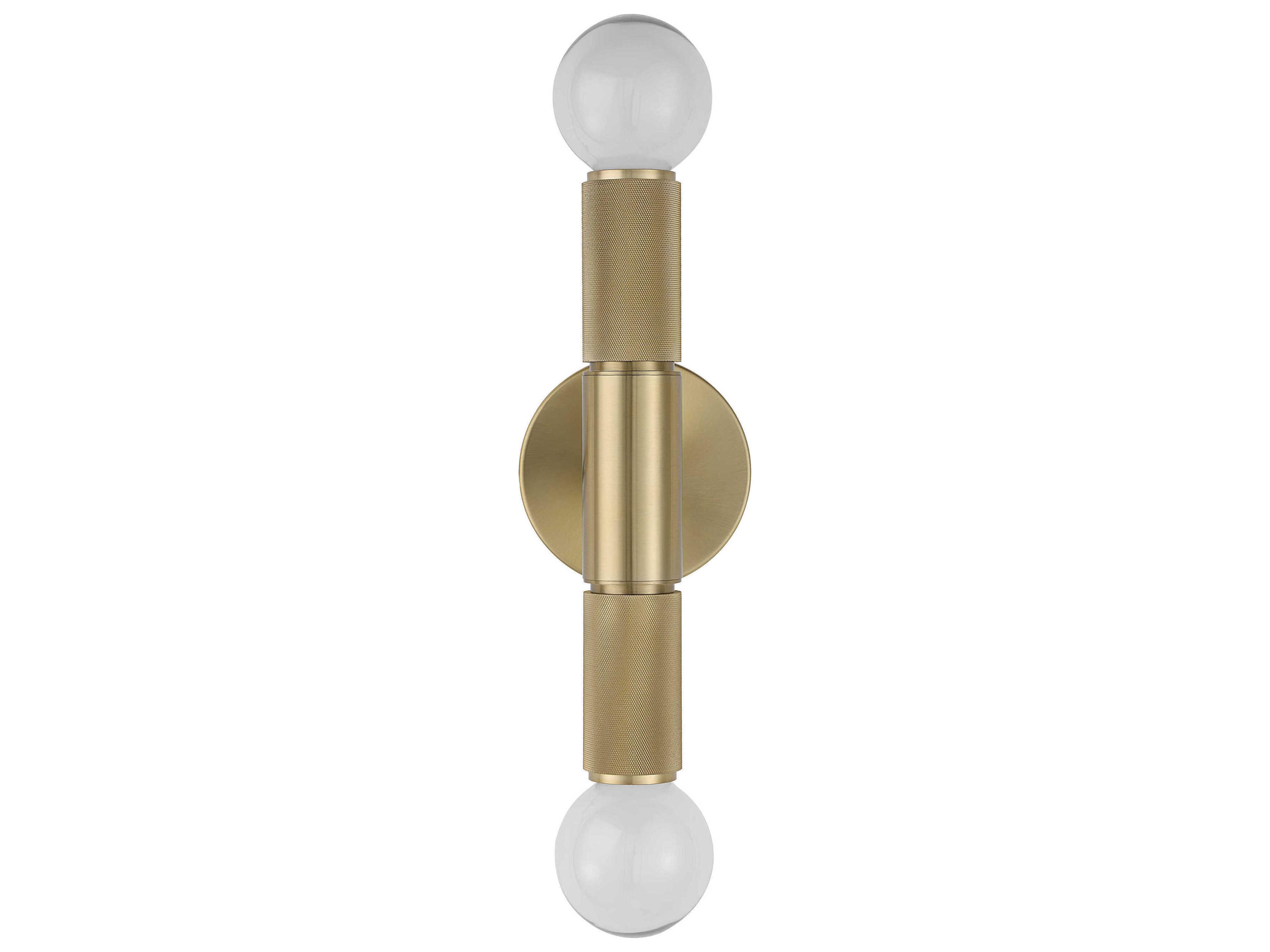 Renwil Tovi 2-Light Burnished Brass Wall Sconce