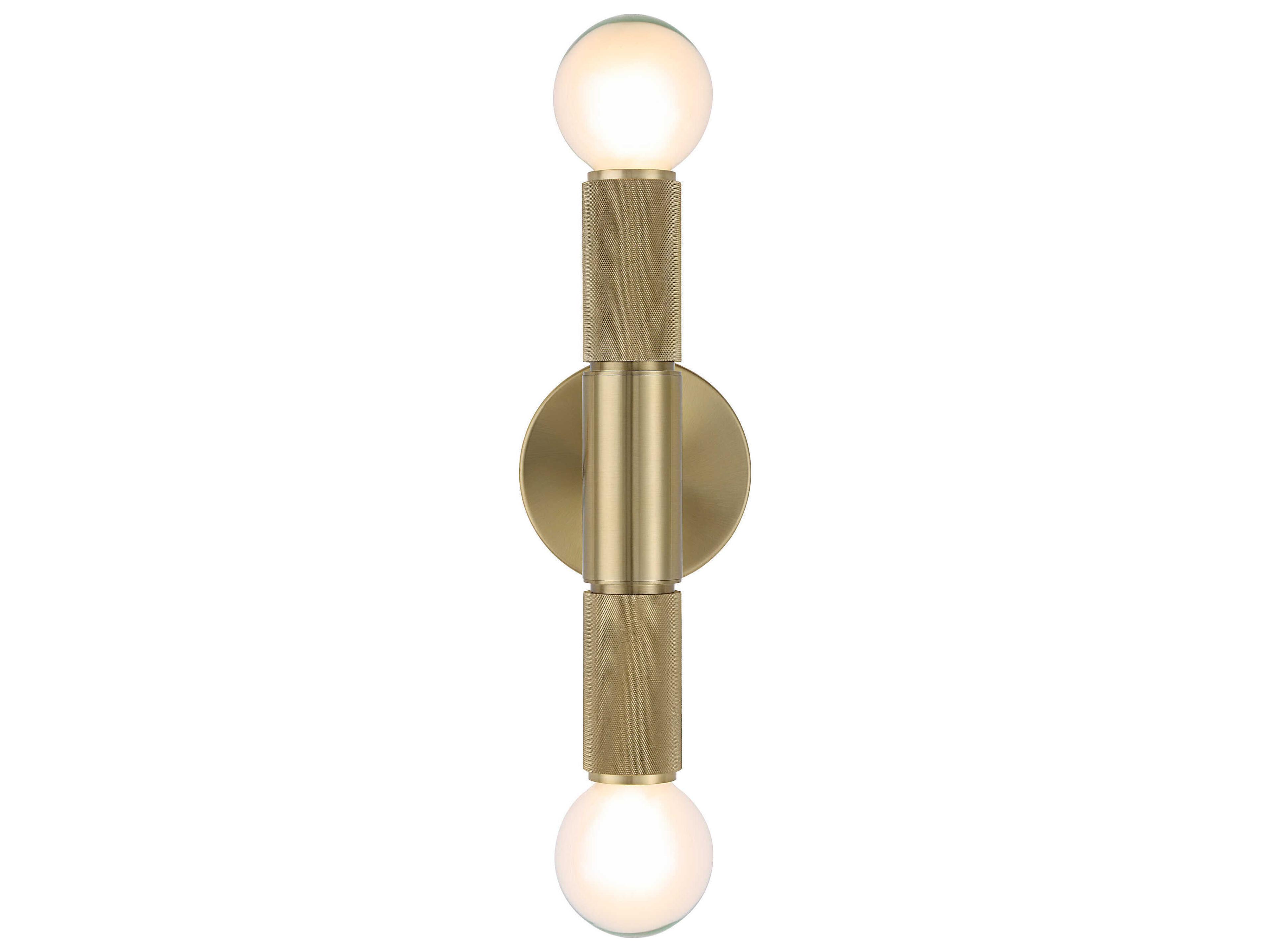 Renwil Tovi 2-Light Burnished Brass Wall Sconce
