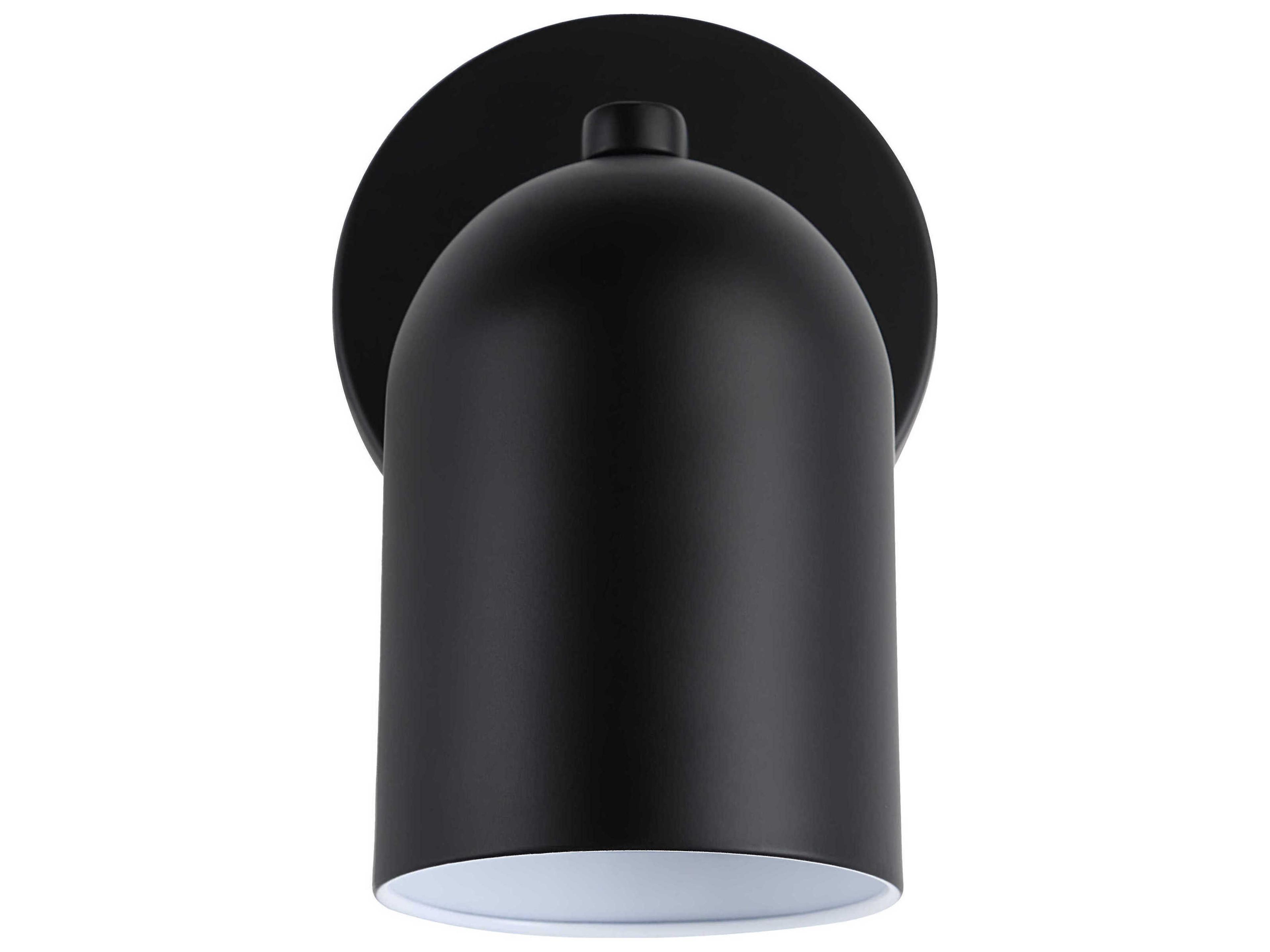 Renwil Valonia 1-Light Matte Black Wall Sconce